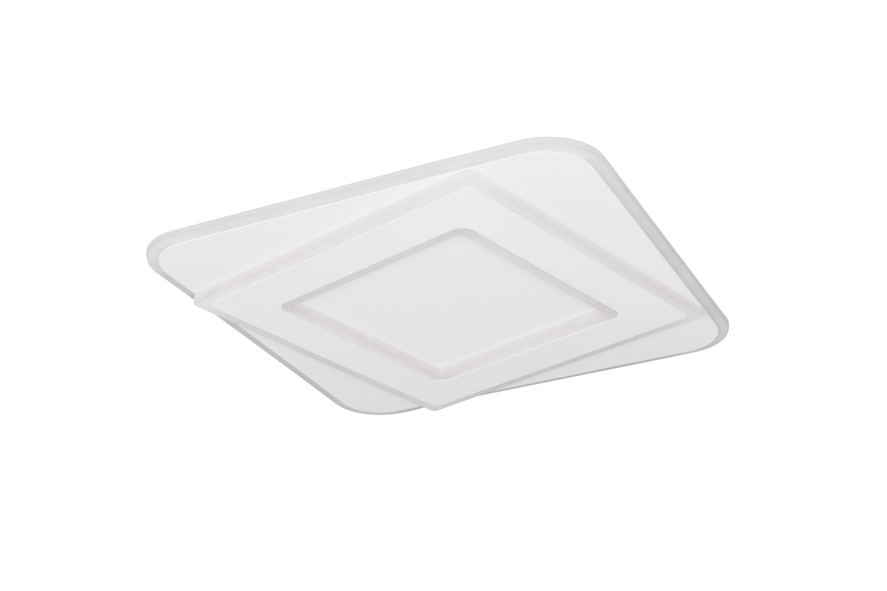 Trio LED-Deckenleuchte Emilio 30x30 cm weiß matt Color Switch Bild 5