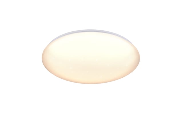 Reality LED-Deckenleuchte Leno Ø40,5 cm weiß dimmbar