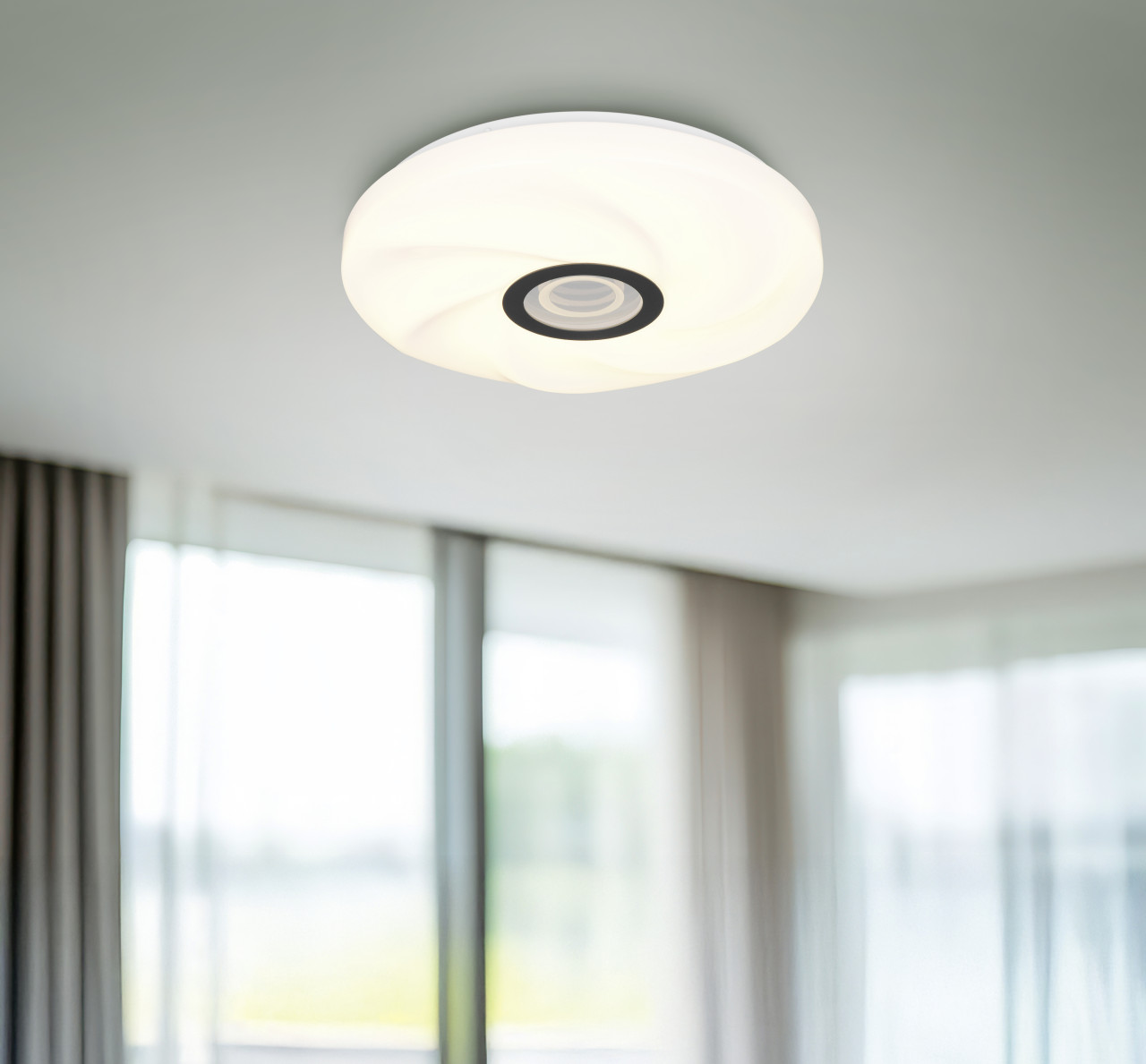 Reality LED-Deckenleuchte Sano 40,5x40,5 cm weiß dimmbar Bild 5