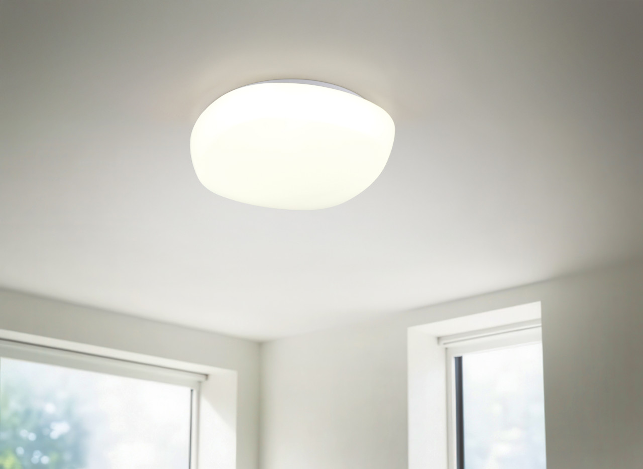 Reality LED-Deckenleuchte Rotunda Ø39 cm weiß dimmbar Bild 3