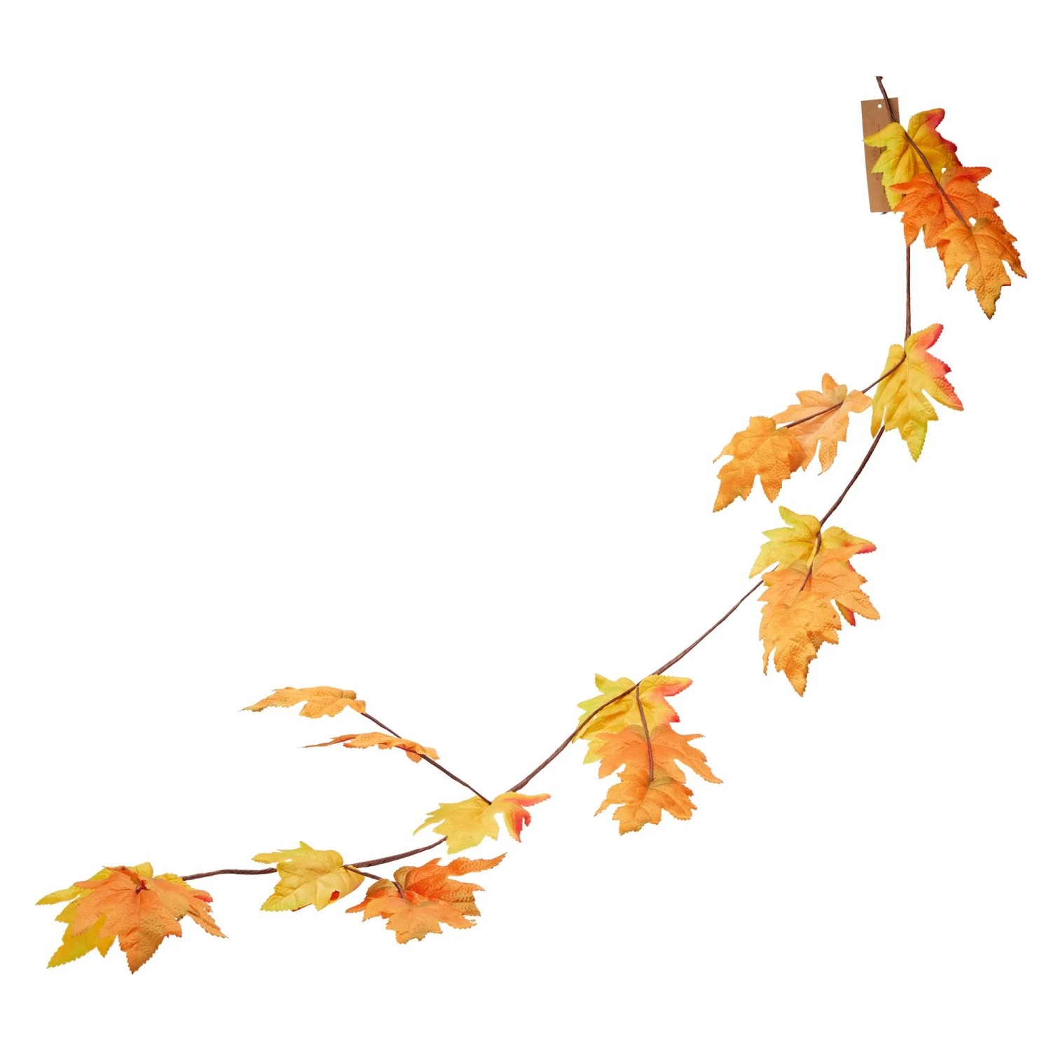 Girlande Herbstblätter 180 cm Orange