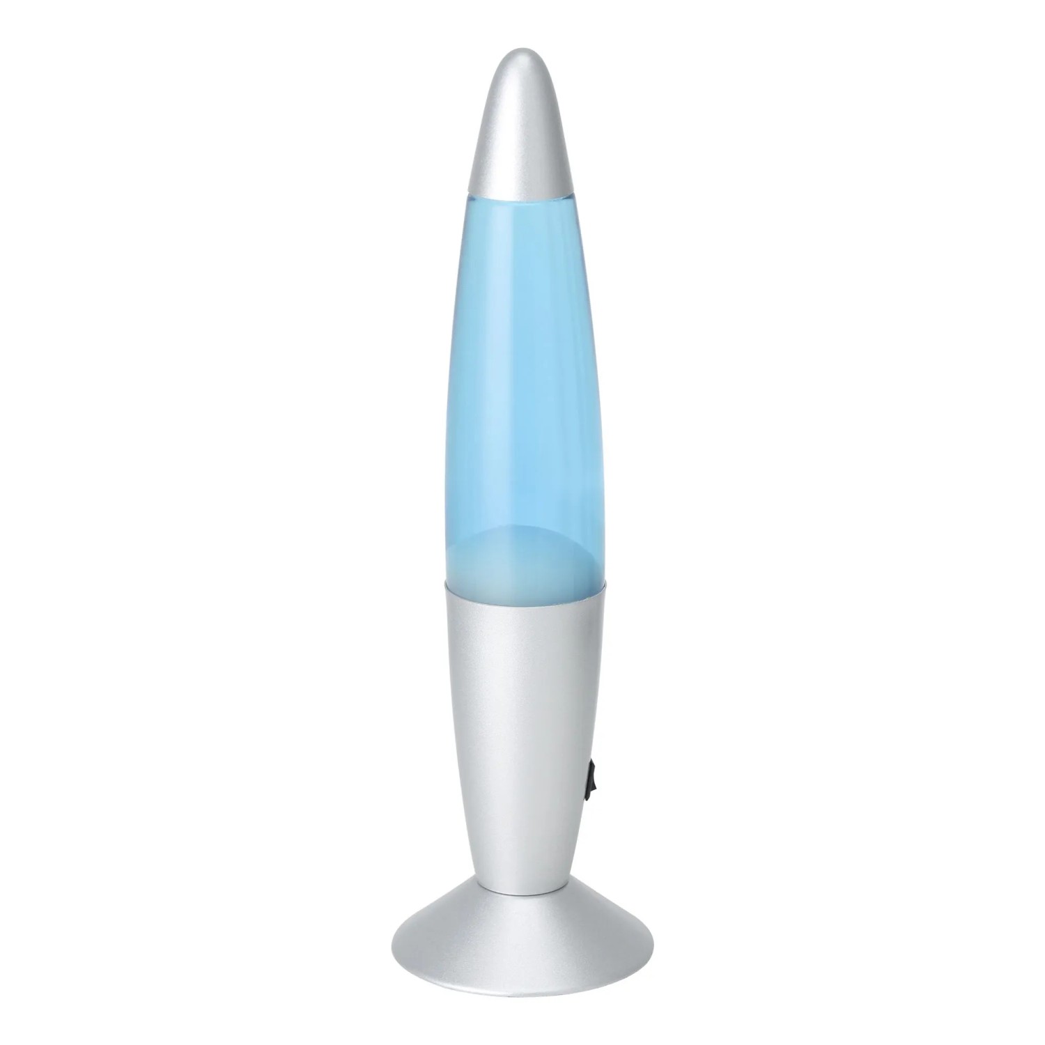 Eglo Tischlampe Lava Silber Blau Weiß Ø 9,8 cm