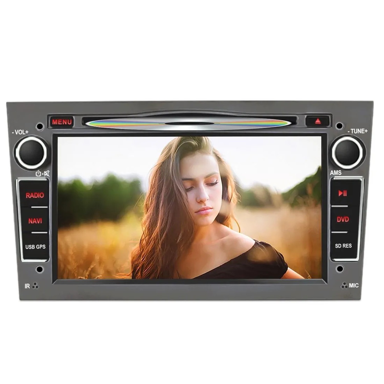Junsun Autoradio Für Opel Corsa D Astra H Zafira B Meriva Vivaro Grau Wince