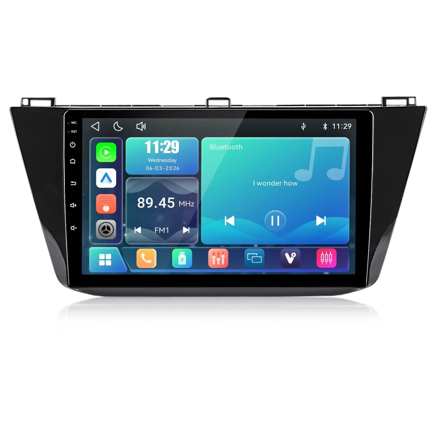 Junsun Autoradio Für VW Tiguan 2016-2020 Linux