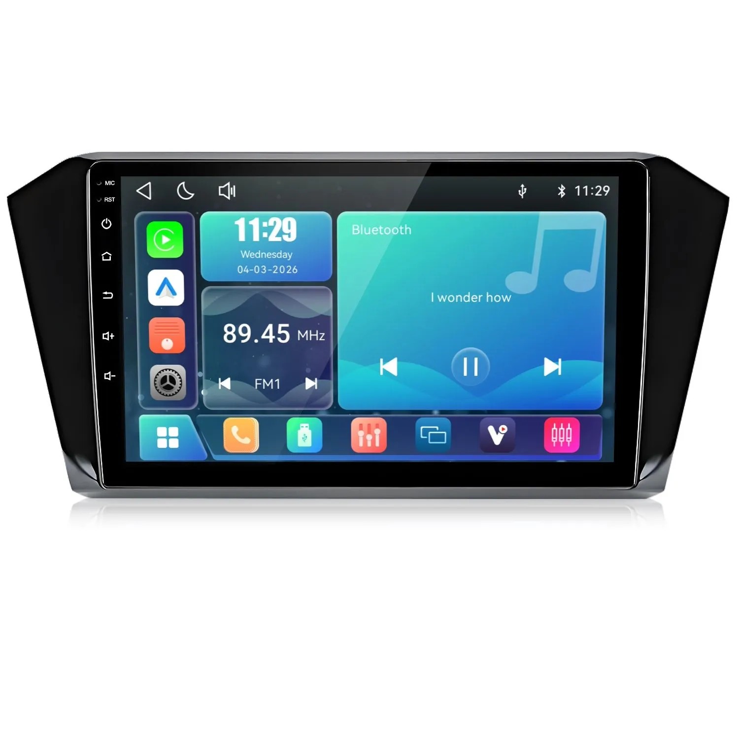 Junsun Autoradio Für VW Passat B8 2018-2021 Linux