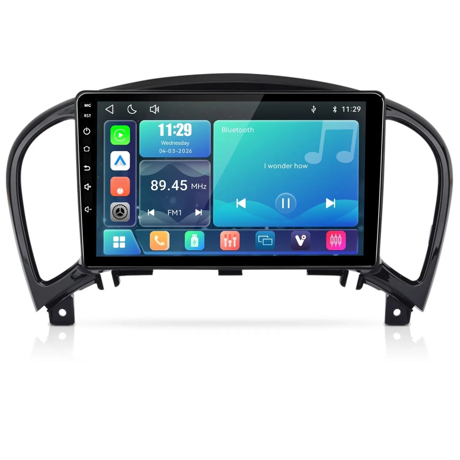 Junsun Autoradio Für Nissan Juke 2010-2014 Linux