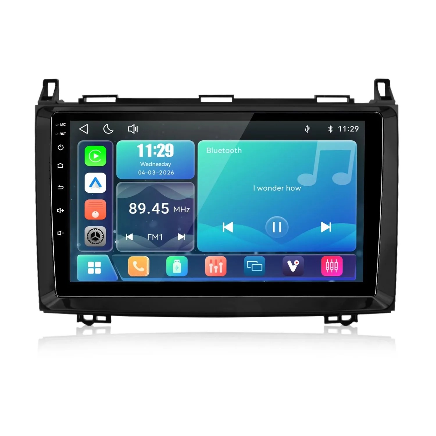 Junsun Autoradio Für Mercedes Benz A/B Clase W169 W245 Linux