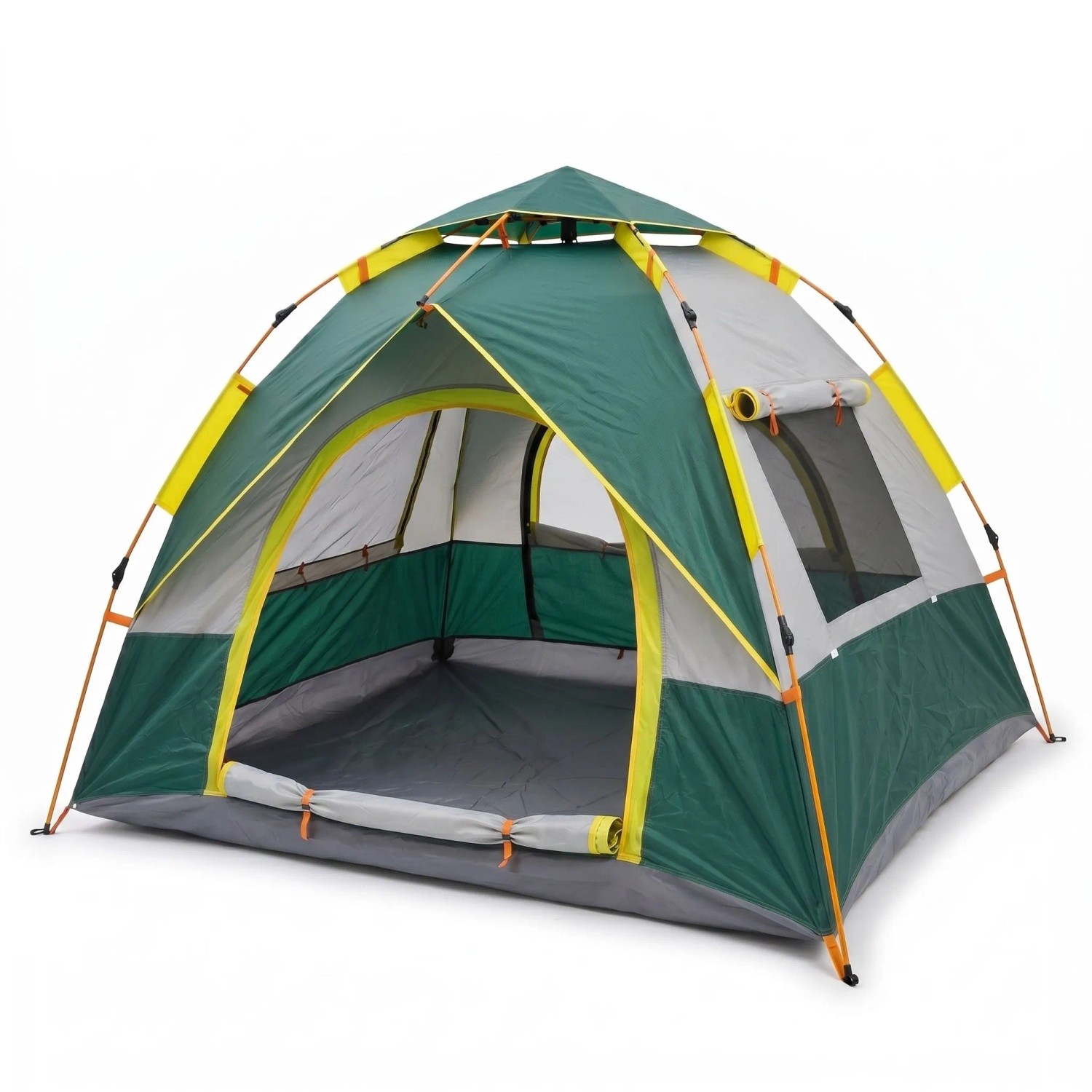 Evocamp Wurfzelt 2 Personen Automatik Pop Up Zelt Wasserabweisend UV Schutz Festivalzelt 210x200x150 cm