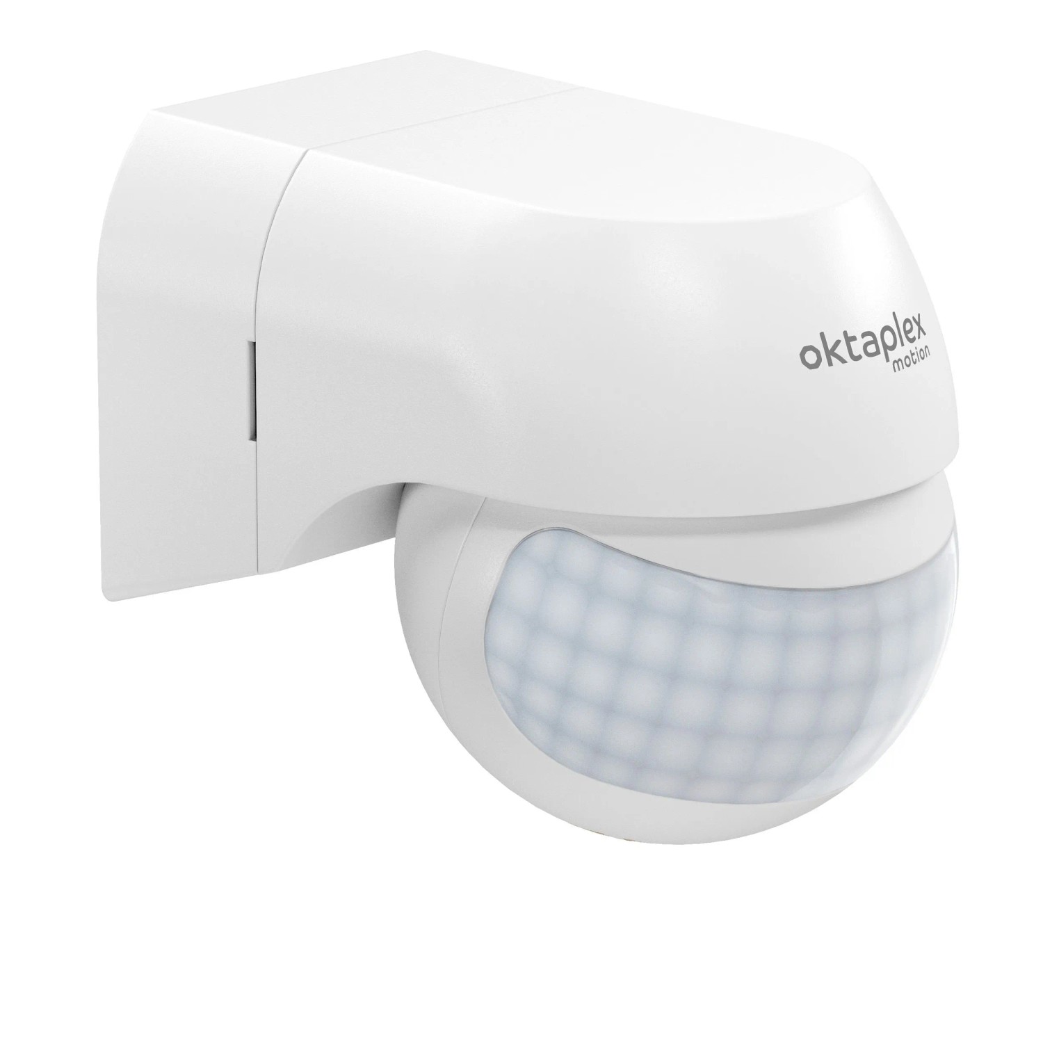 Oktaplex Ana 12V - 24V Bewegungsmelder IP44 180 Grad Potentialfrei Weiß
