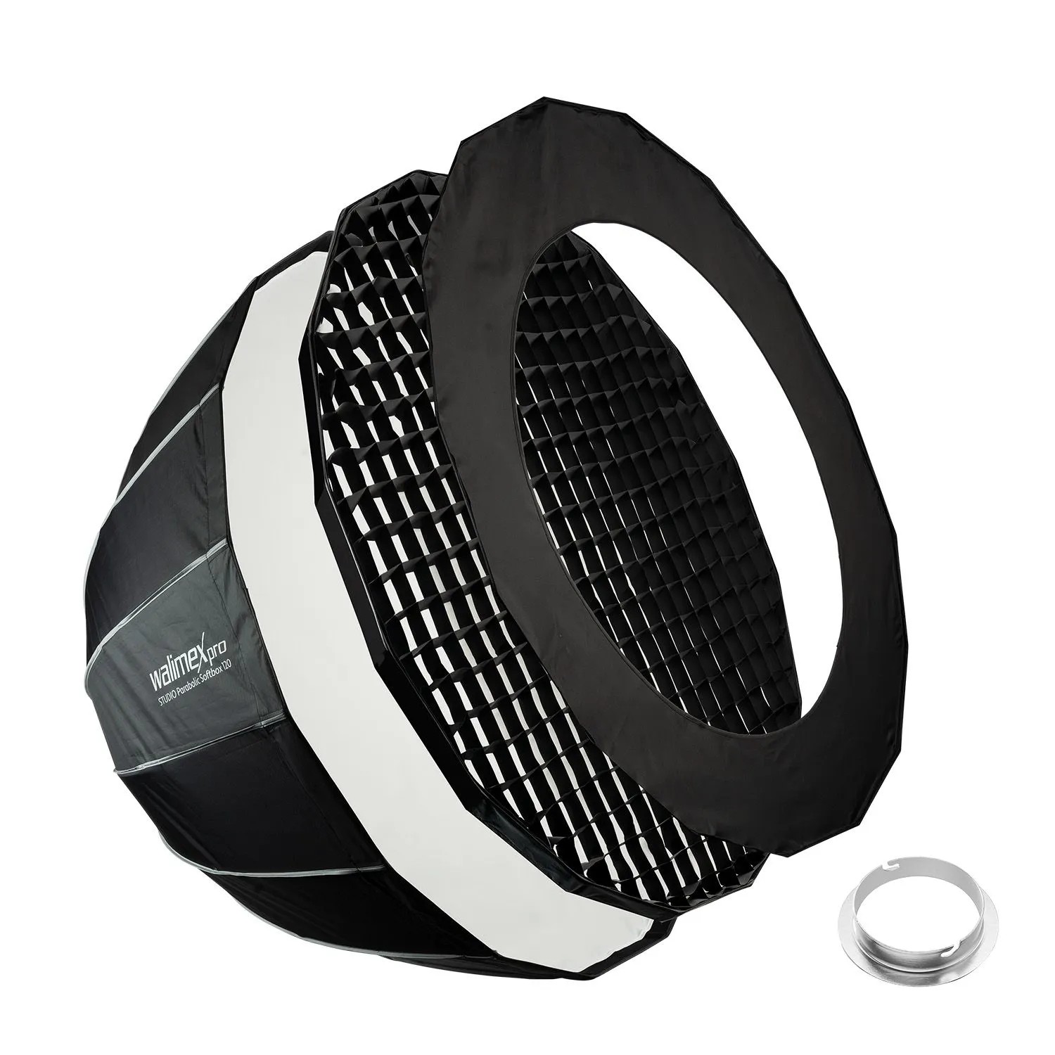 Walimex Pro Studio Parabolic Softbox 120Cm 360° Schirmfunktion Elinchrom Bowens