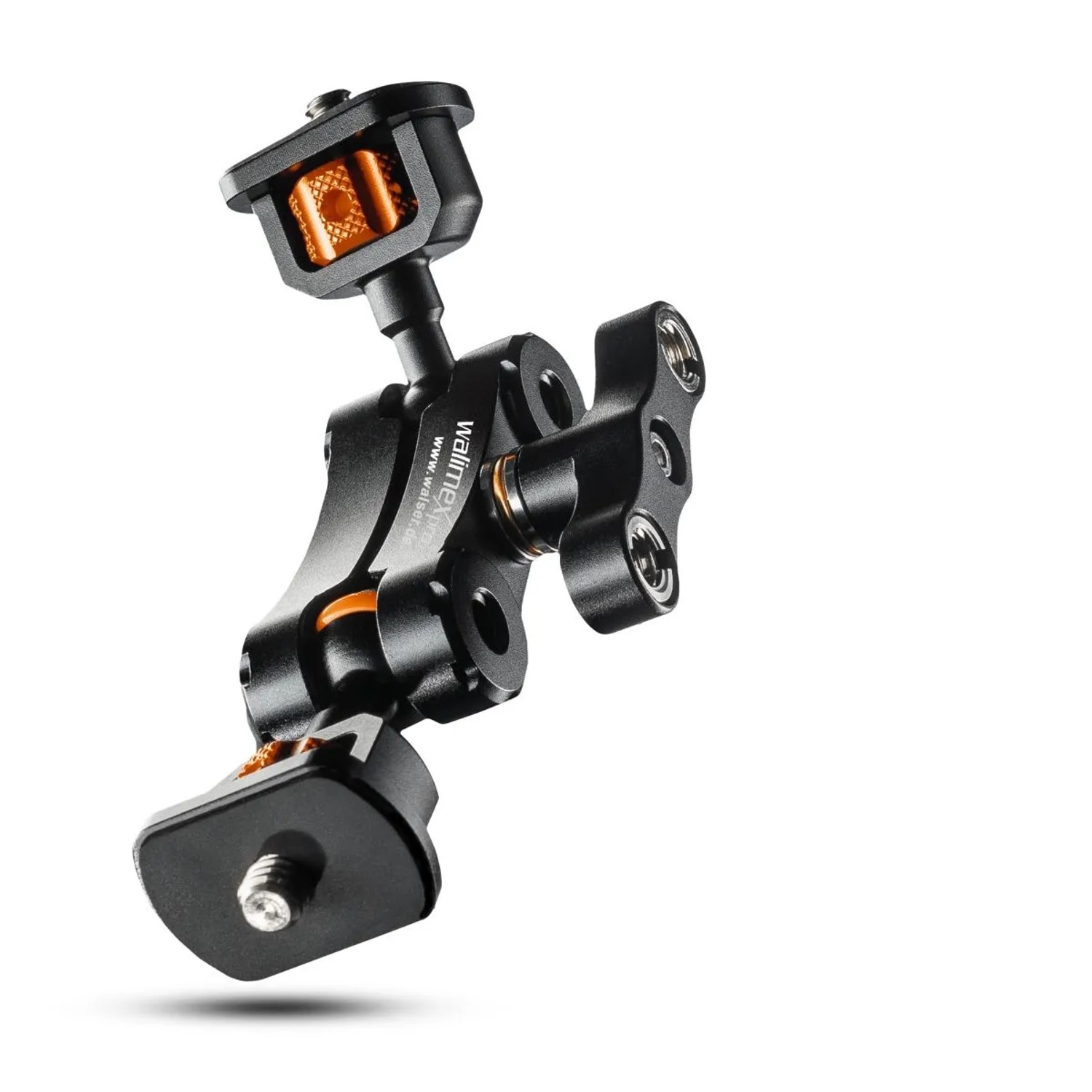 Walimex Pro Mini Magic Arm Premium 12,4Cm 3Kg 1/4 Zoll 3/8 Zoll Kugelgewinde Adapter