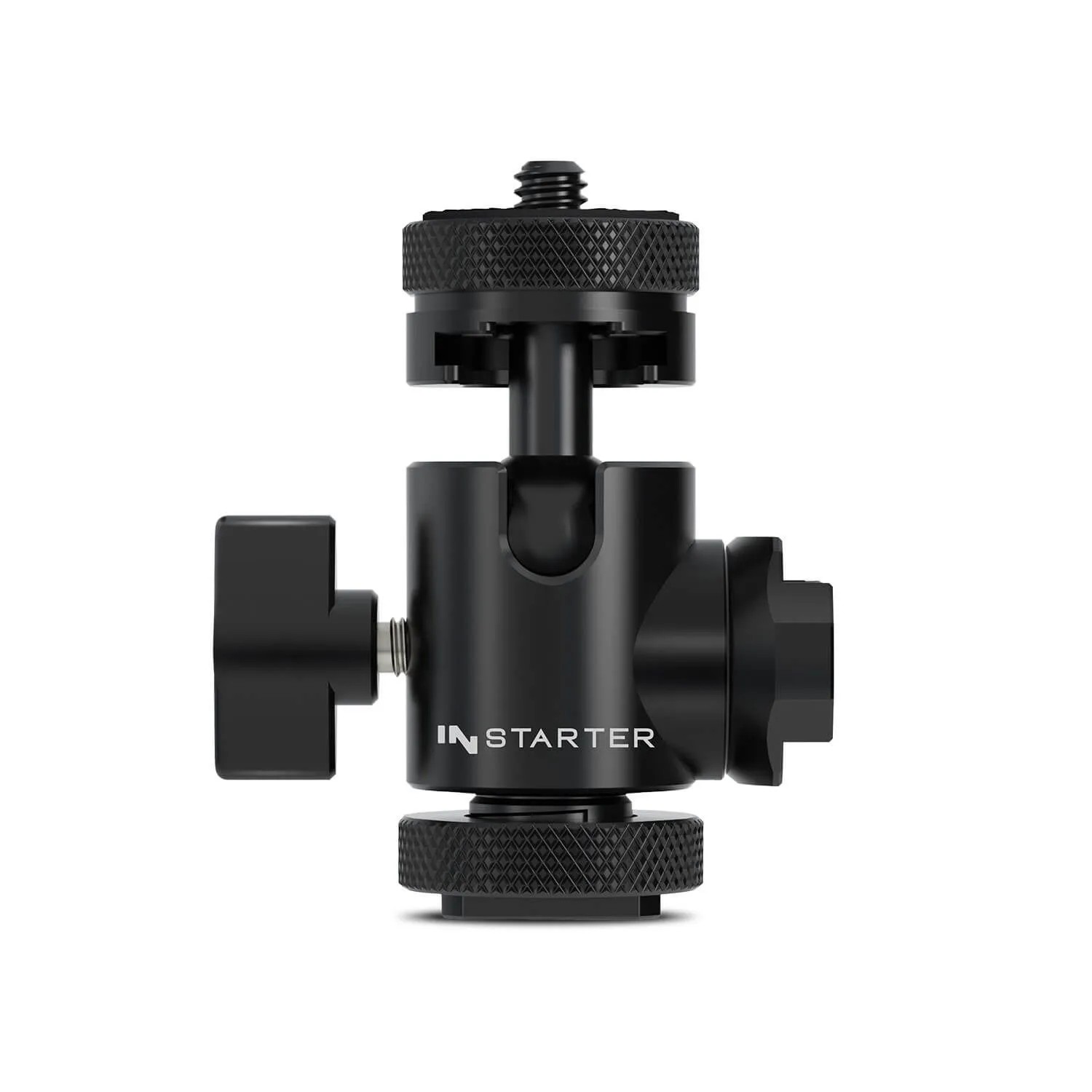 Instarter Flexmount Head Plus Kugelkopf 3-In-1 2X Blitzschuh Stativkopf Kamera