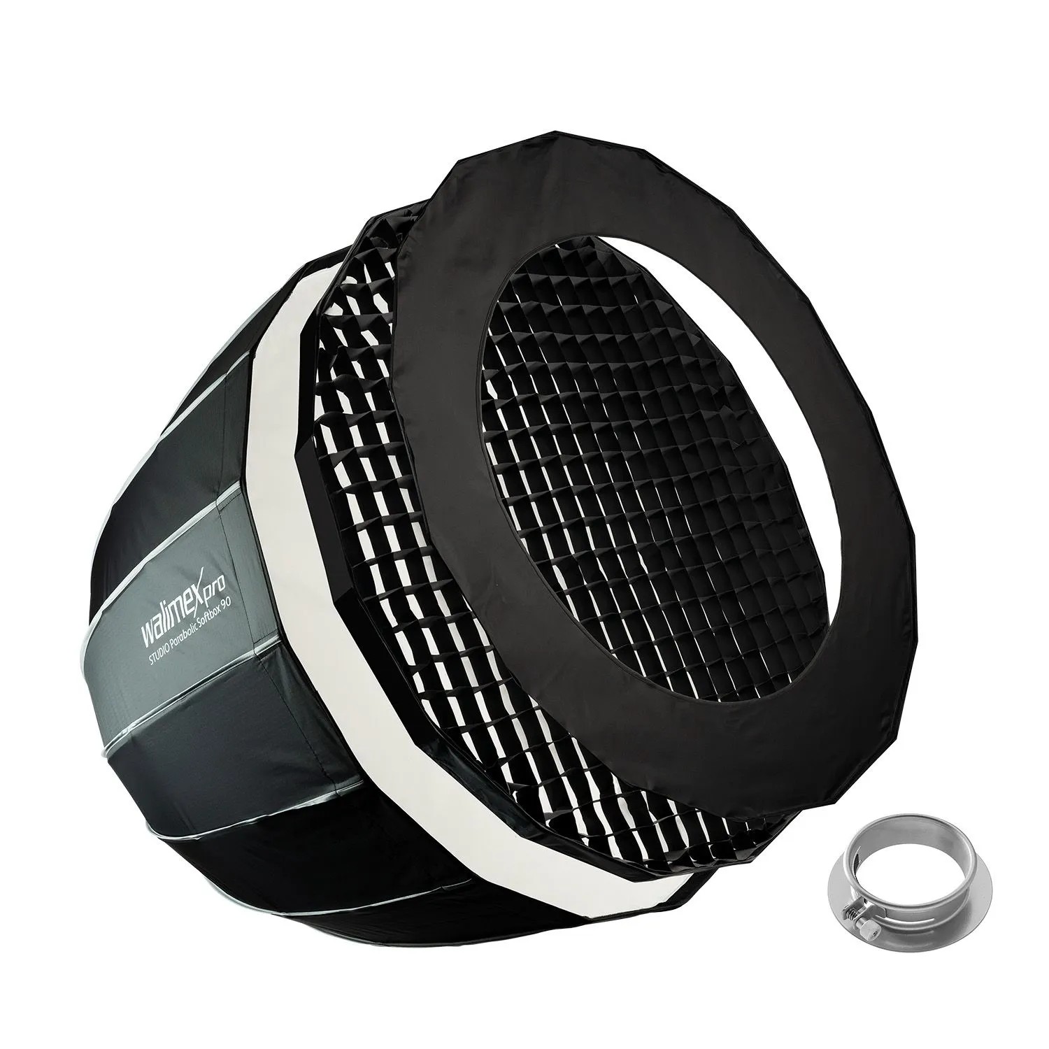 Walimex Pro Studio Parabolic Softbox 90Cm 360° Schirmfunktion Profoto Bowens