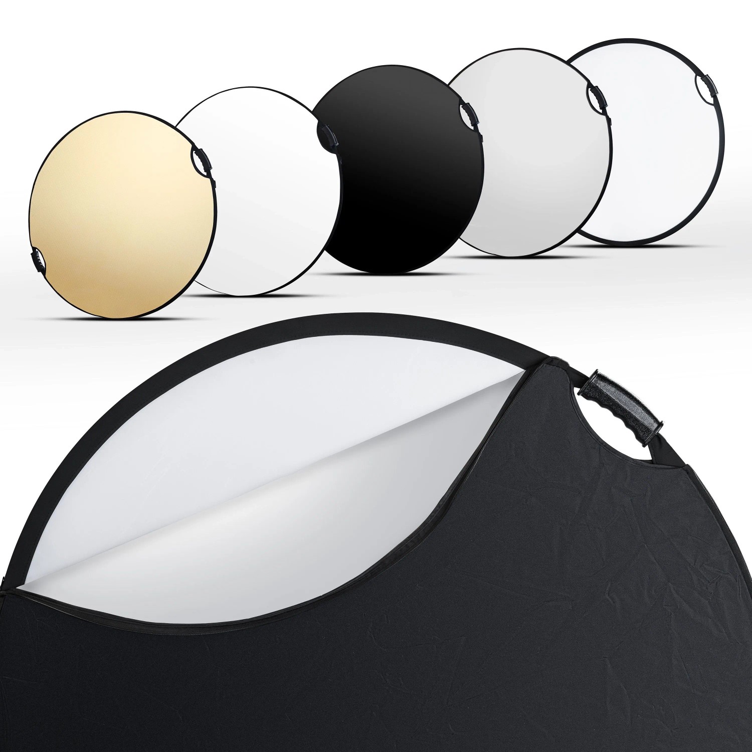 Walimex Pro 5In1 Faltreflektor Set Pop Up Ø80Cm Reflektor Lichtreflektor Foto