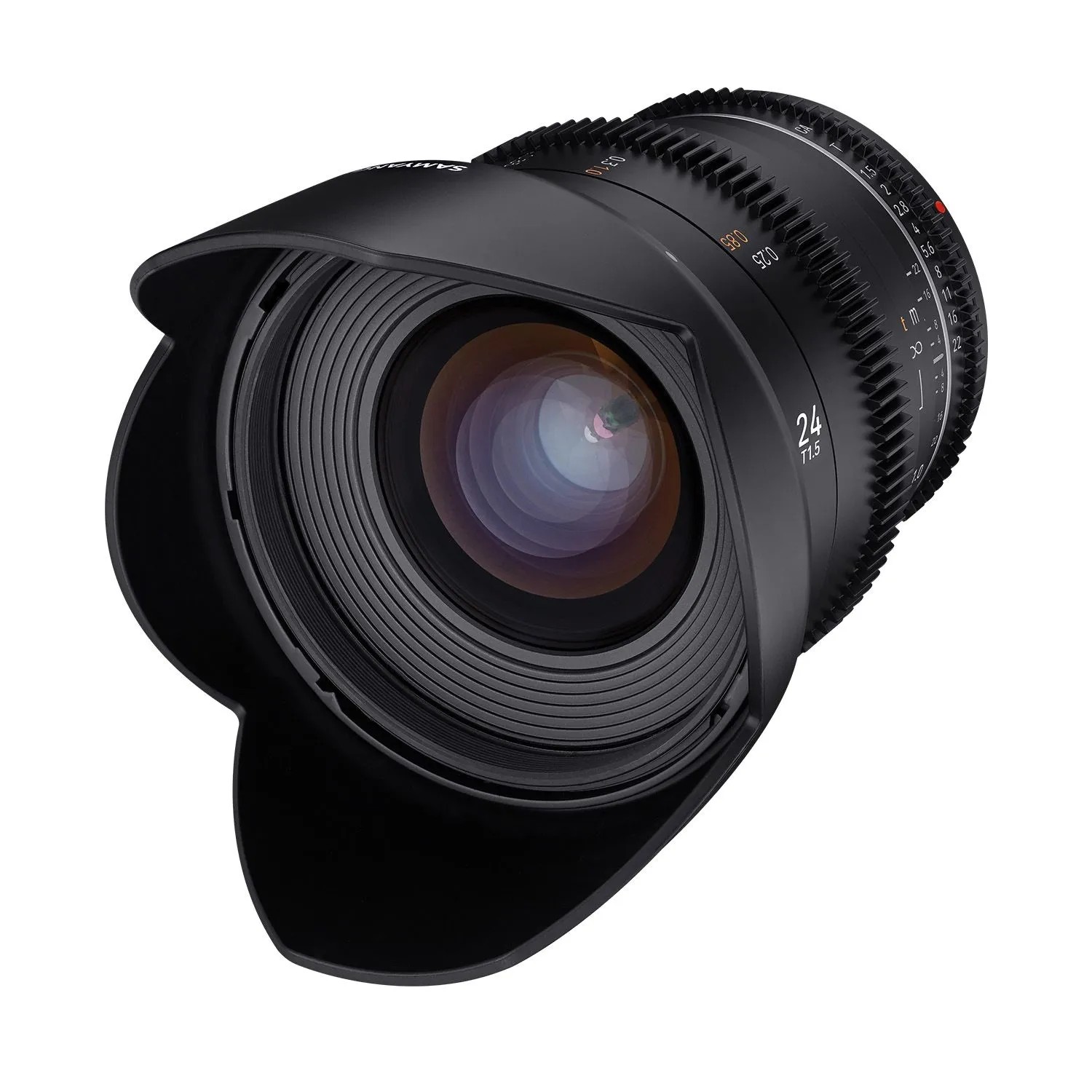 Samyang Weitwinkel Cine- Und Video Objektiv Mf 24Mm T1,5 Vdslr Mk2 Mft