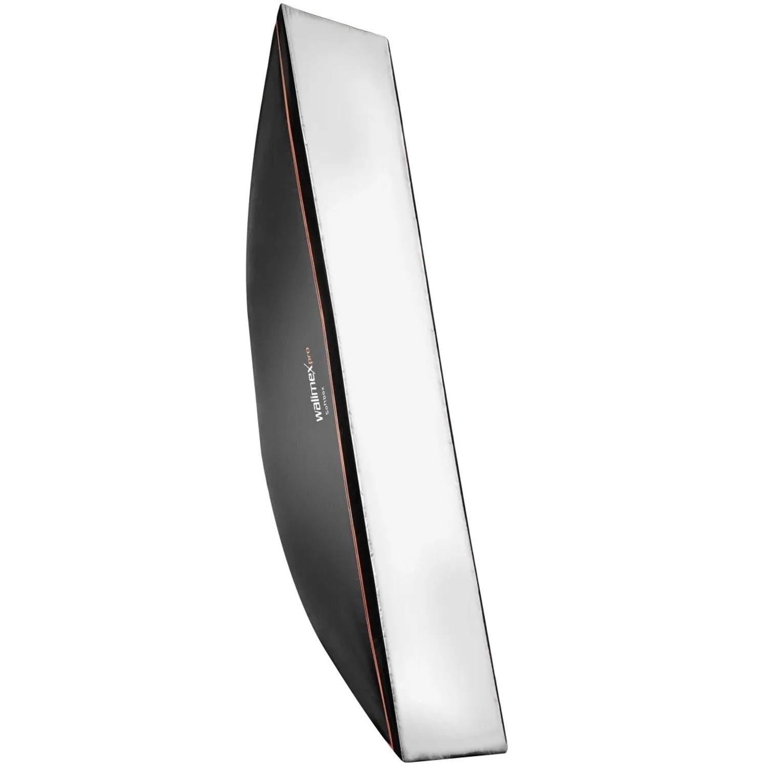 Walimex Pro Softbox Orange Line 25X150Cm Lichtformer Schirm Diffusor Fotostudio