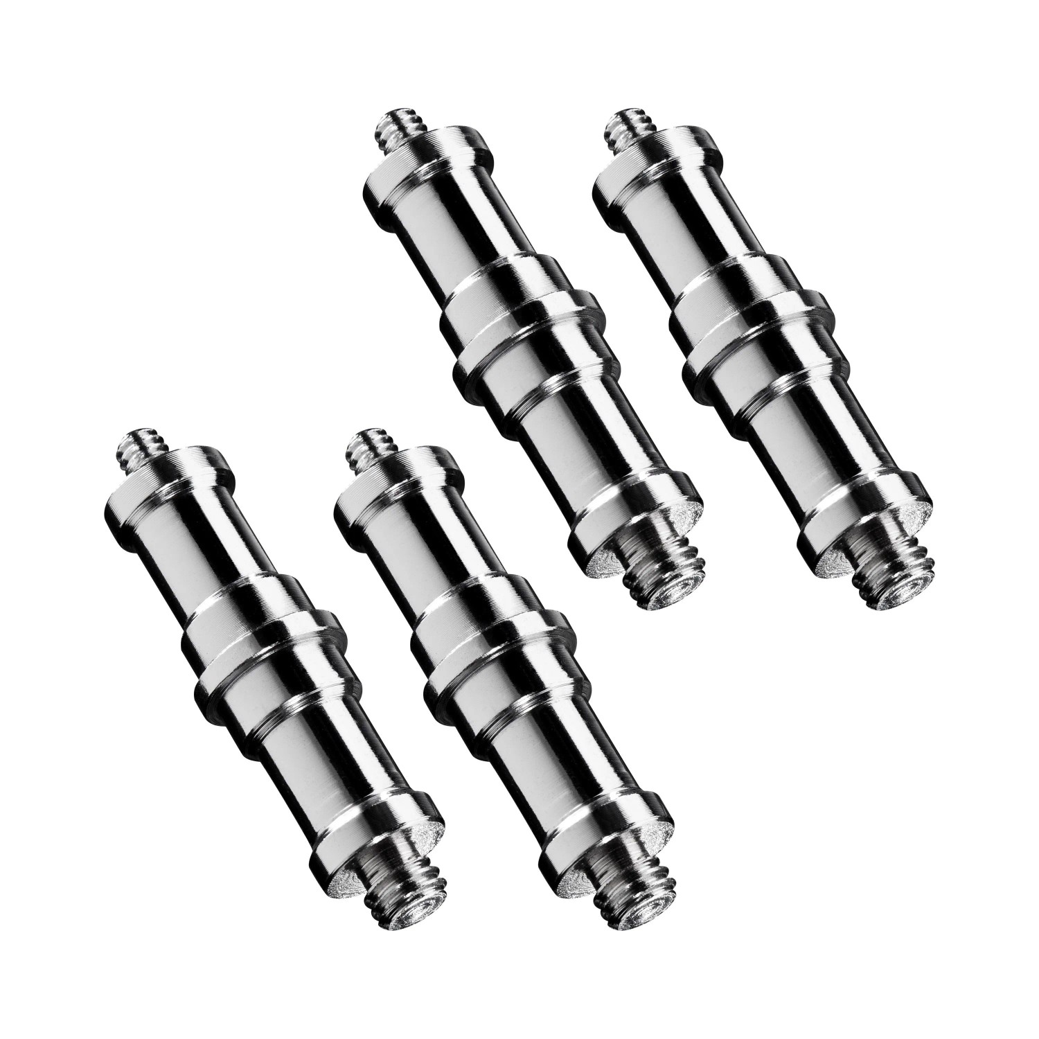 Walimex Set 4X Spigot Gewinde Adapter 3/8 Zoll 1/4 Zoll Fotografie Kamera Zubehör Stativ