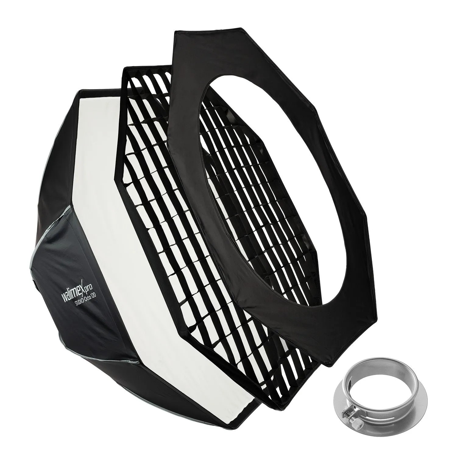 Walimex Pro Studio Softbox Octagon 120Cm 360° Einfacher Aufbau Bowens Profoto