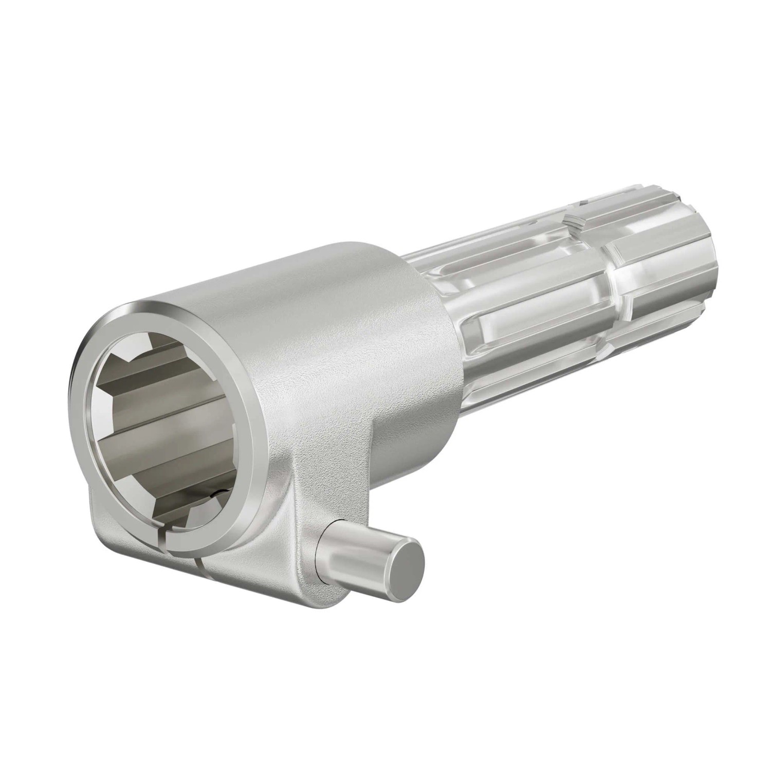 Wiltec Zapfwelle 160Mm Buchse Keilwellenaufnahme 1 3/8 Zoll Z6 Für Ausgangswelle 8-32X38X6