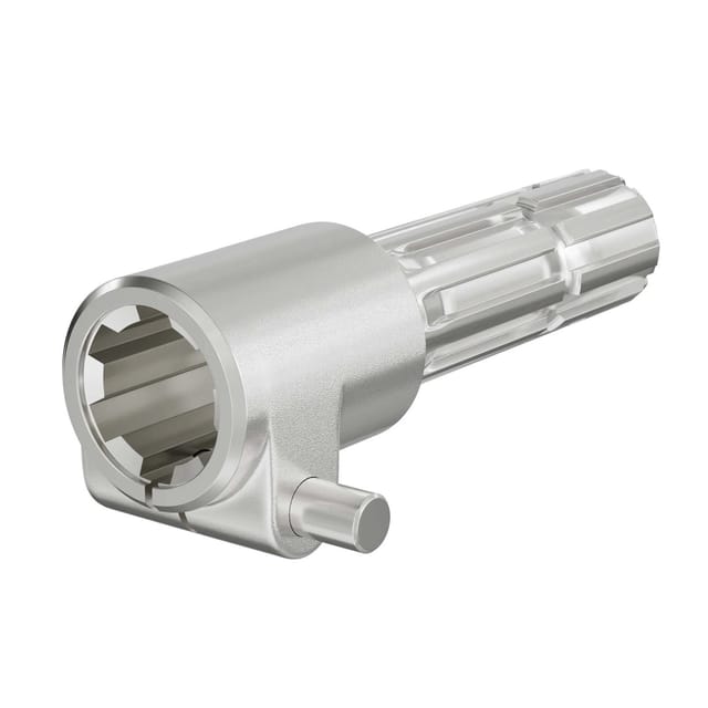 Wiltec Zapfwelle 160Mm Buchse Keilwellenaufnahme 1 3/8 Zoll Z6 Für Ausgangswelle 8-32X38X6