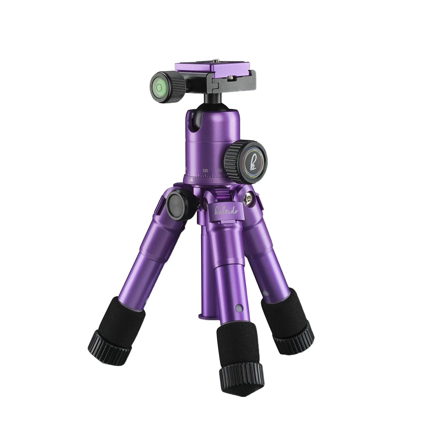 Mantona Kaleido Mini Stativ Light Purple Metallic Tischstativ Reisestativ Kamera