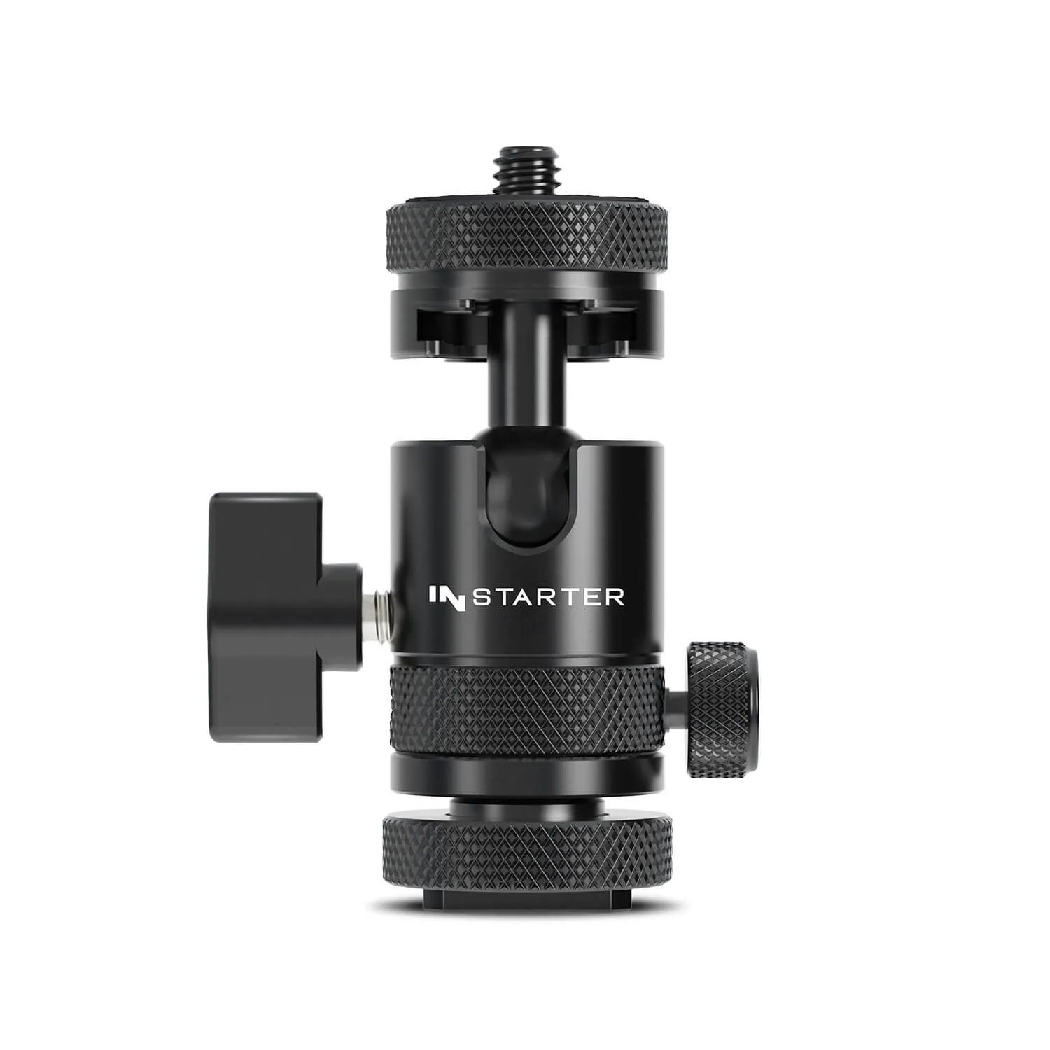 Instarter Flexmount Head Plus Kugelkopf 2-In-1 2X Blitzschuh Stativkopf Kamera