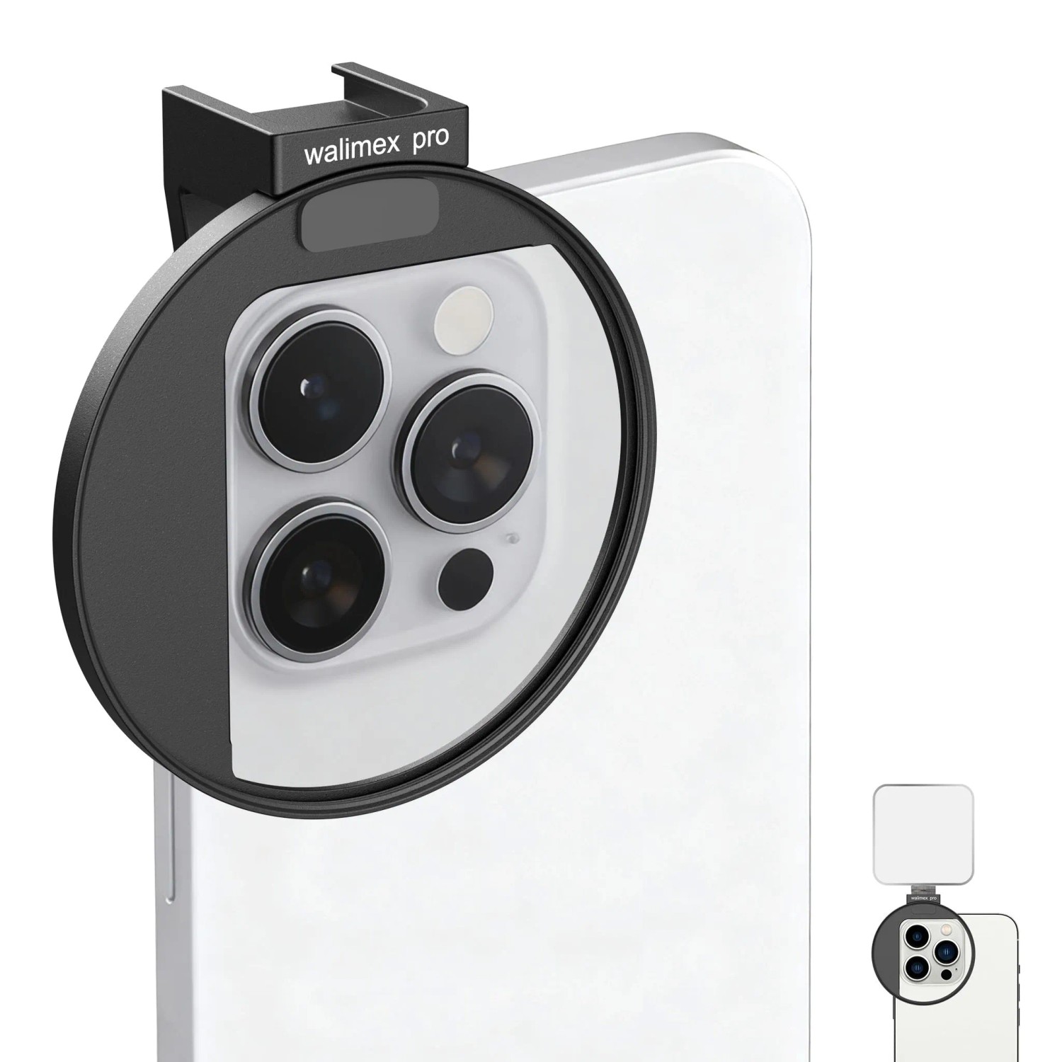 Walimex Pro Filterhalter 67 Mm Handykamera Cold Shoe Fotografieren Smartphone