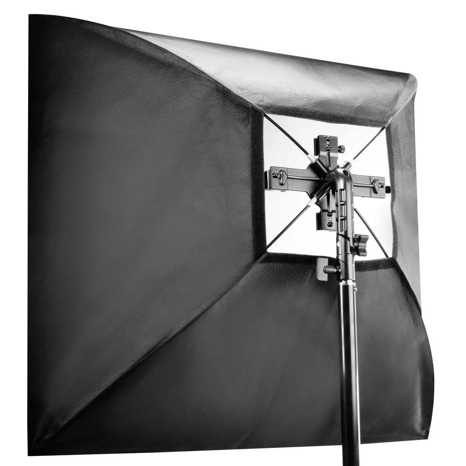 Walimex Set 4Fach Blitzhalter 23X22X8Cm Softbox 90X90Cm Diffusoren Grid Tasche