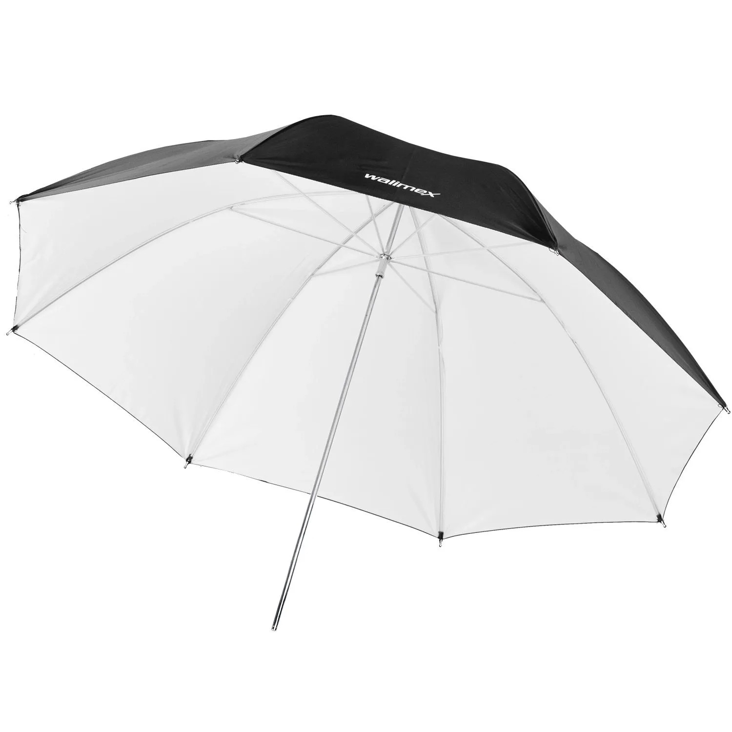 Walimex Pro Reflexschirm Schwarz/Weiß Ø109Cm Lichtreflektor Fotoschirm