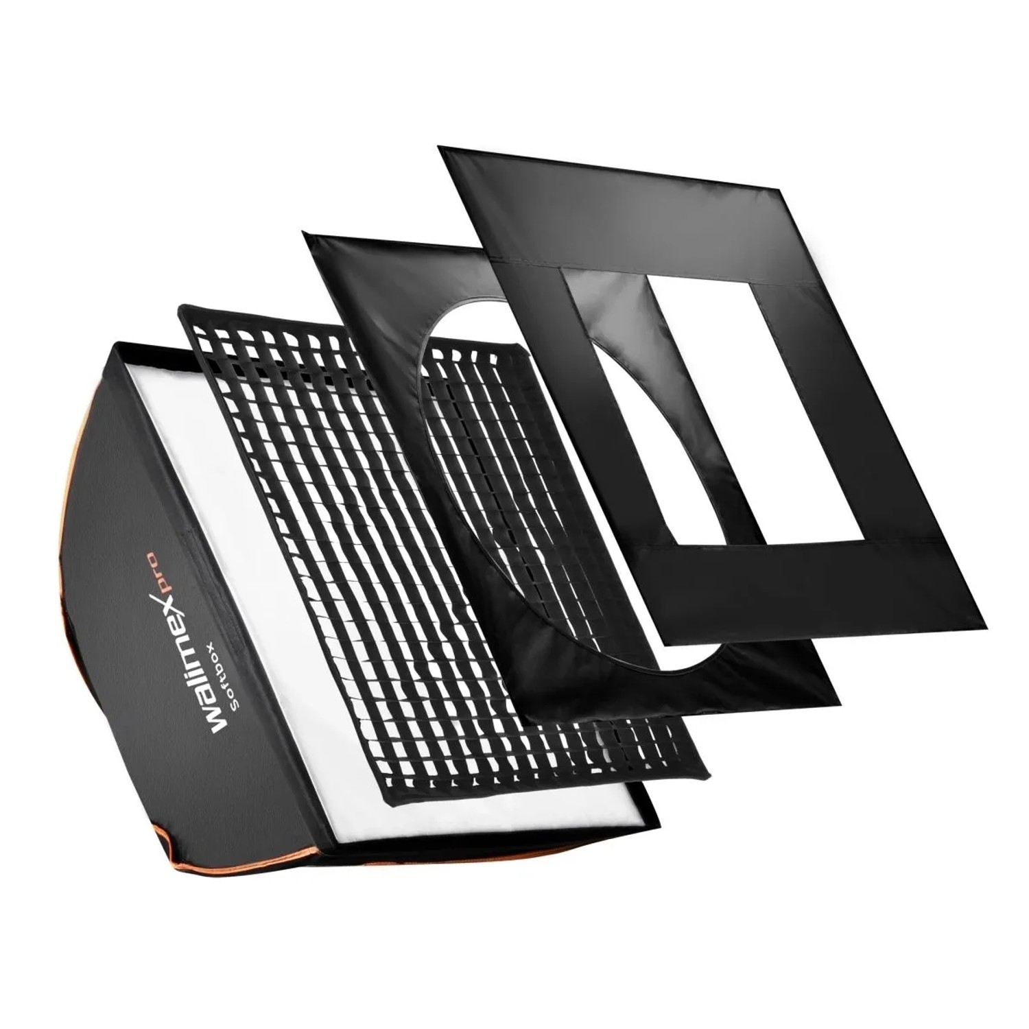 Walimex Pro Softbox Pro Ol 60X60Cm 360° Diffusoren Tasche Grid Maske Fotografie