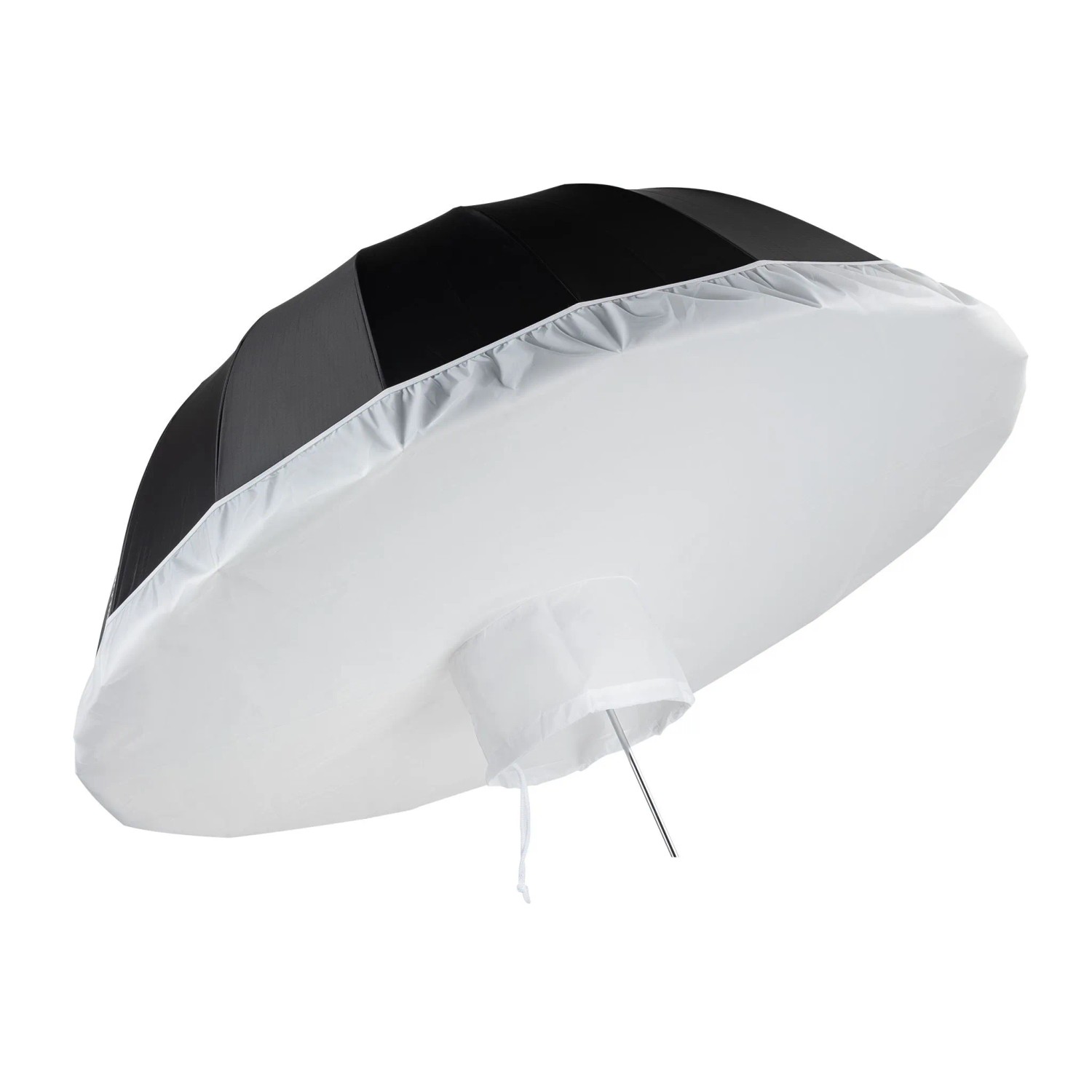 Walimex Pro Parabol Reflexschirm Schwarz/Weiß Ø165Cm Diffusor Lichtformer Foto