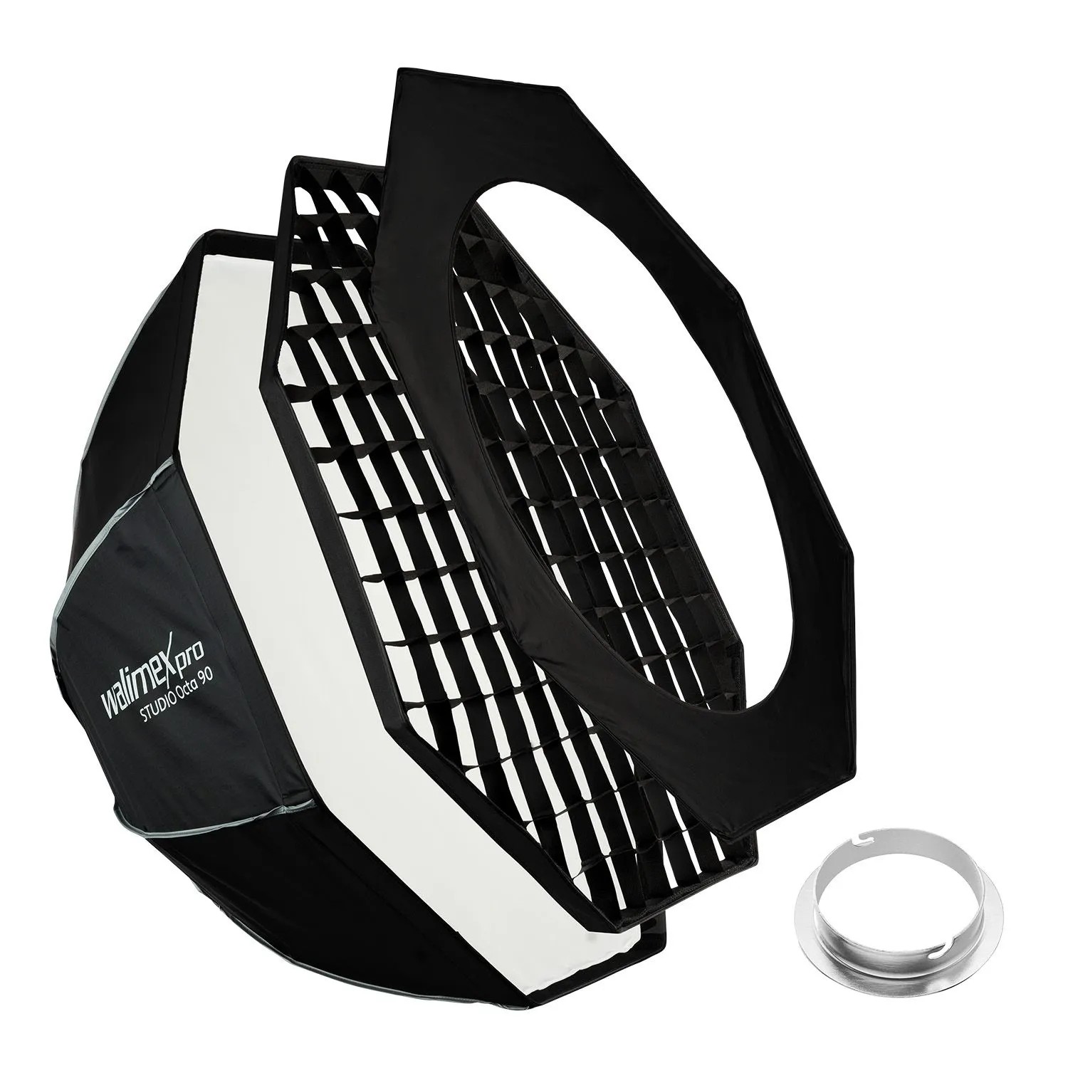 Walimex Pro Studio Softbox Octagon 90Cm 360° Einfacher Aufbau Bowens Elinchrom
