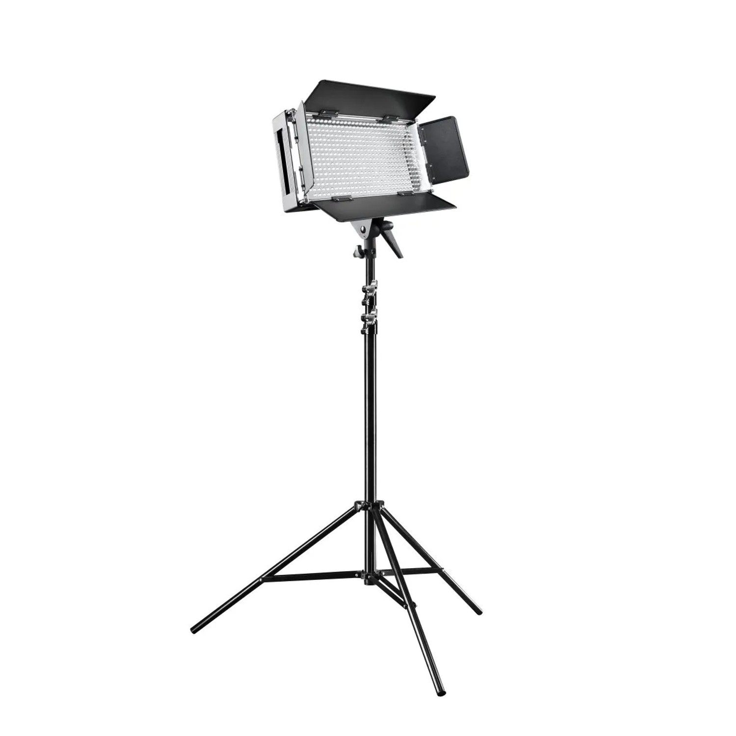 Walimex Pro Led 500 Flächenleuchte Mit Lampenstativ Flächenlicht Videoleuchte