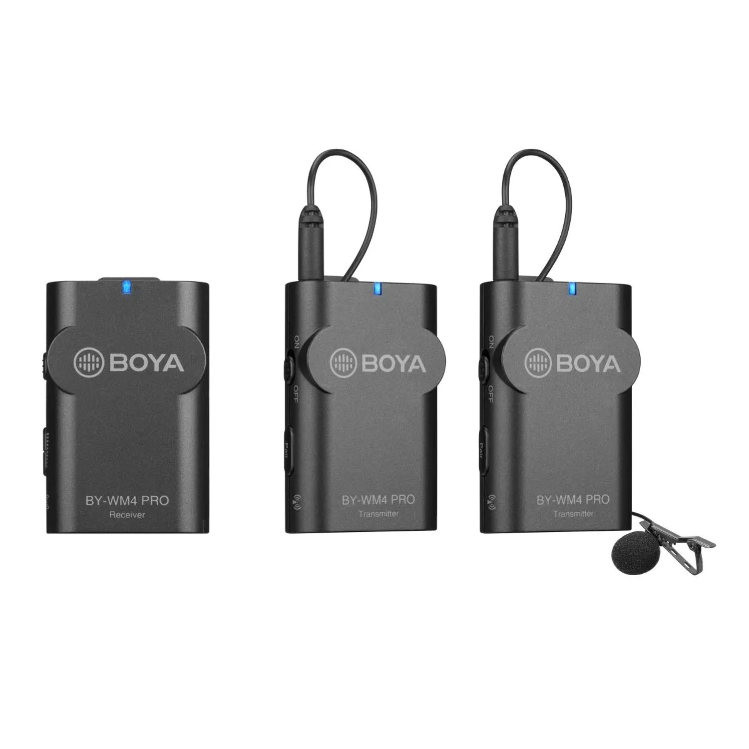 Walimex Pro Boya 3Er Set Wm4 Pro K-2 Lavalier Mikrofon 60M 2Xsender 1Xempfänger