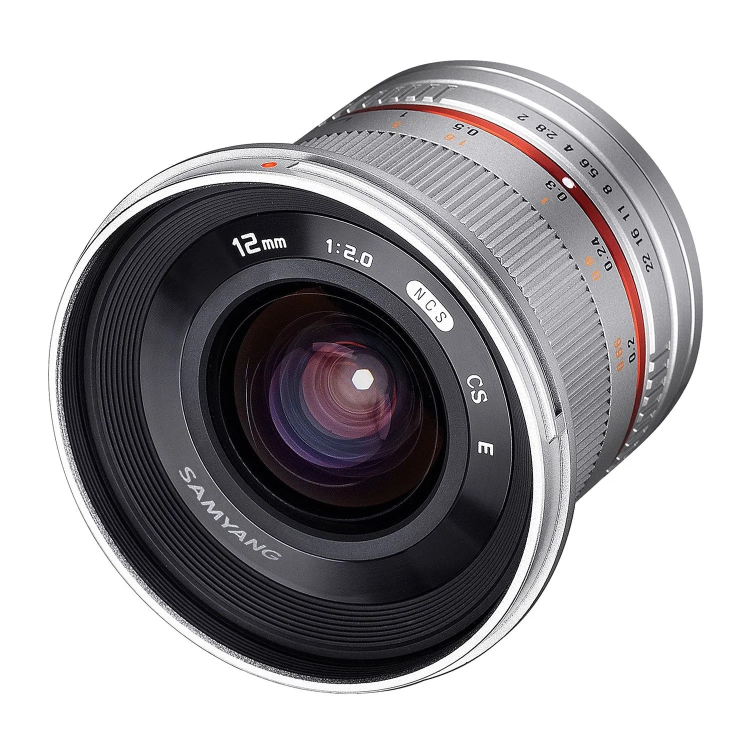 Samyang Weitwinkel Objektiv 12Mm F2.0 Aps-C Fuji X Aps-C Mf X-T5 Silberfarben