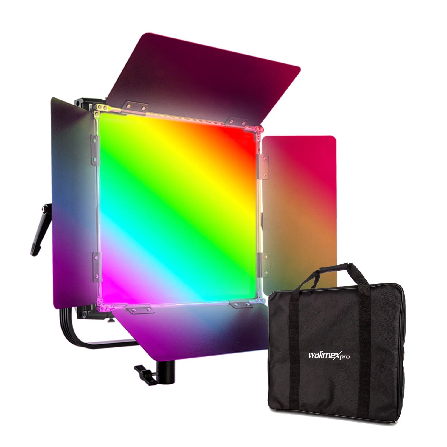 Walimex Pro Led Rainbow Flächenleuchte 50W Videoleuchte Rgbww Studio-Beleuchtung