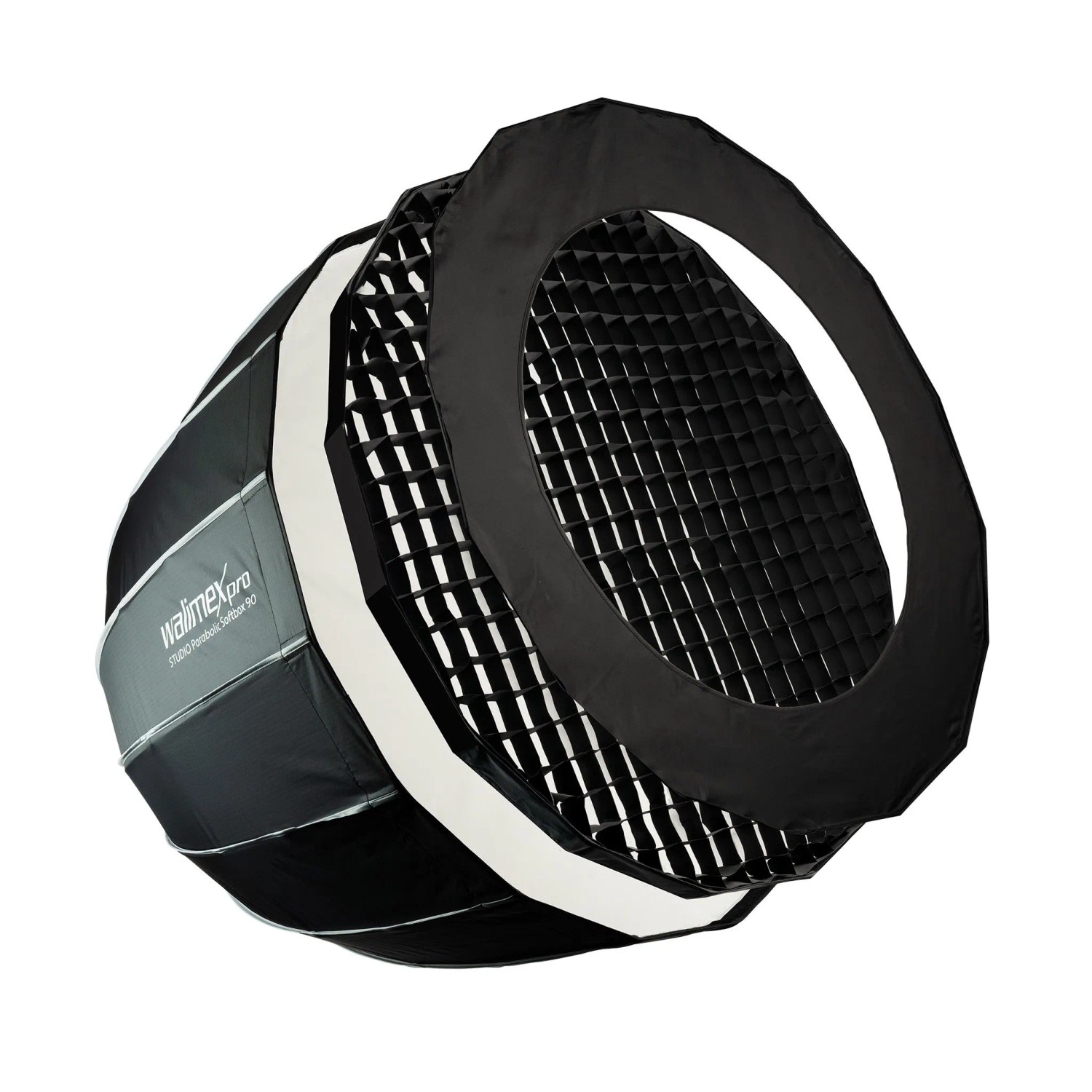 Walimex Pro Studio Parabolic Softbox 90Cm 360° Schirmfunktion Grid Maske Bowens