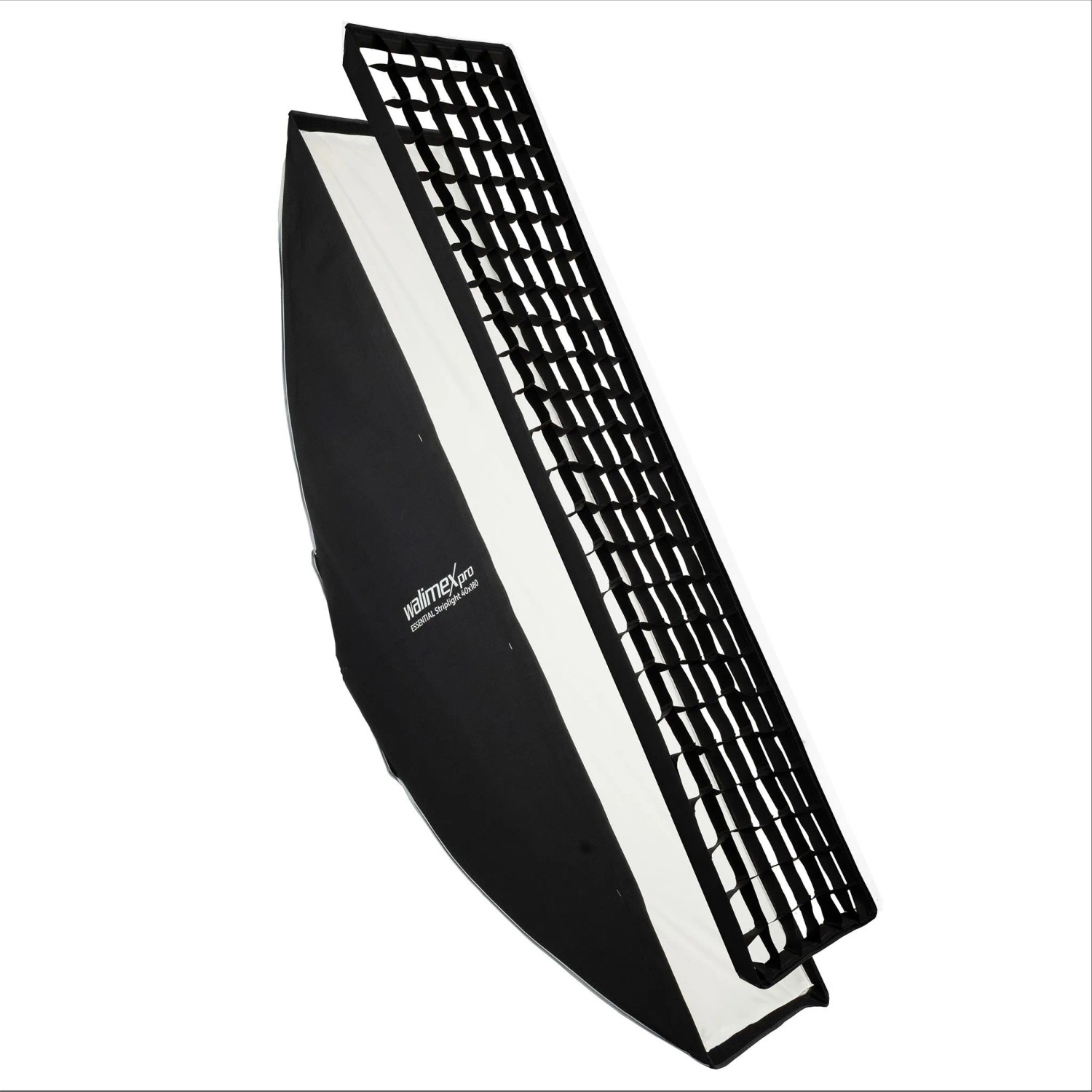 Walimex Pro Essential Striplight Softbox 40X180Cm Lichtformer 360° Grid Bowens