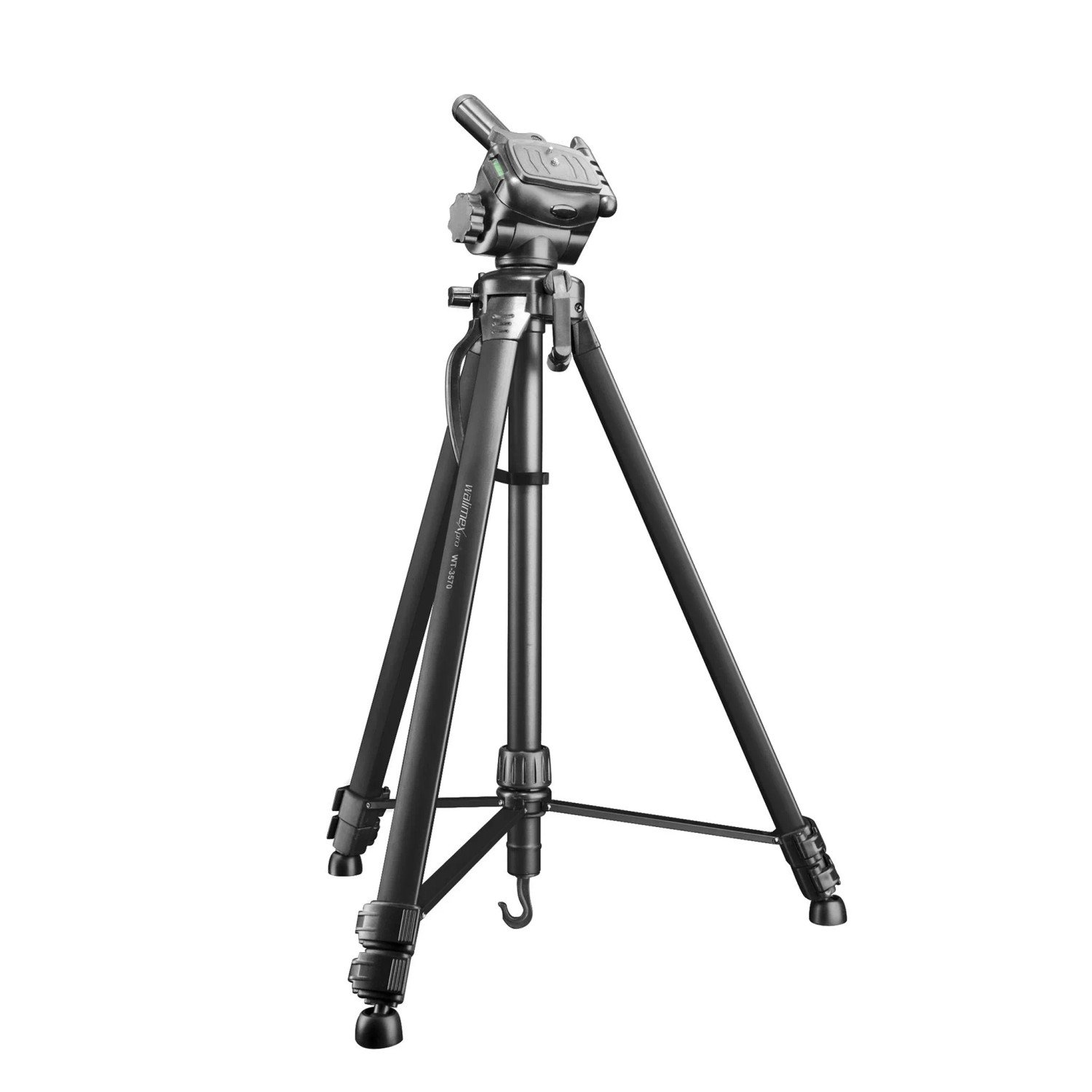 Walimex Pro Wt-3570 Basic-Stativ 168Cm Schwarz Kamera Fotostativ Dreibein Tripod