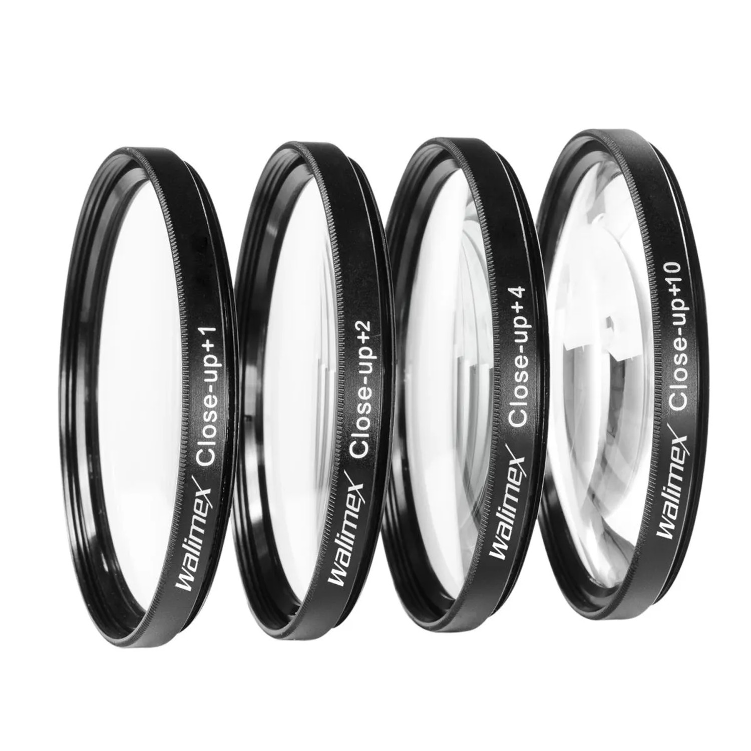 Walimex Set 4X Close Up Makrolinsen 55Mm +1/+2/+4/+10 Dpt Kamera Nahlinse Makro