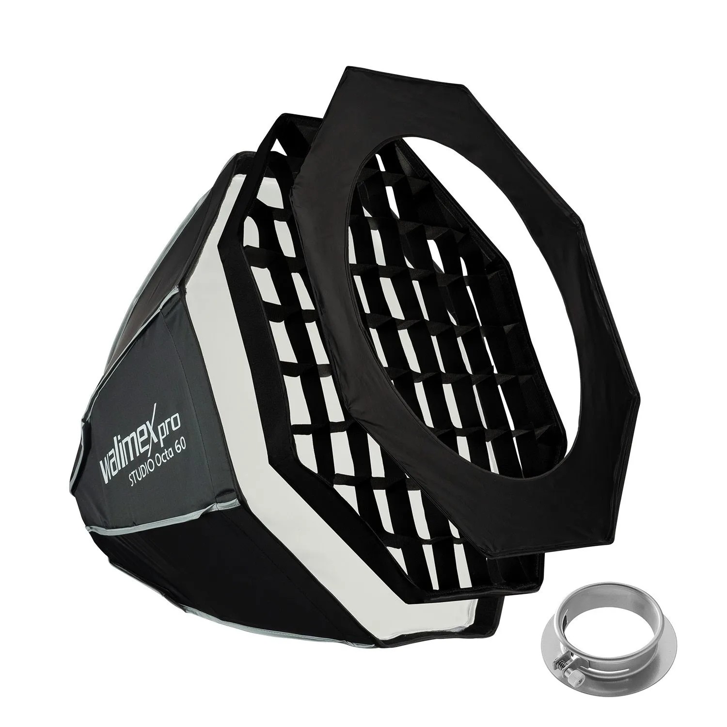 Walimex Pro Studio Softbox Octagon 60Cm 360° Einfacher Aufbau Bowens Profoto