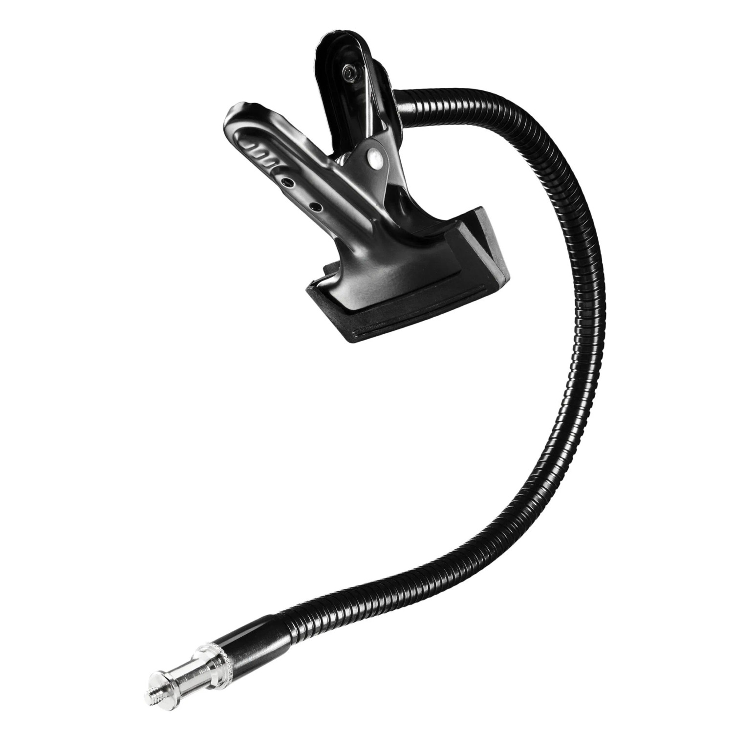 Walimex Schwanenhals Mit 1/4 Zoll Gewinde Und Clip Klemme Studio Foto Zubehör