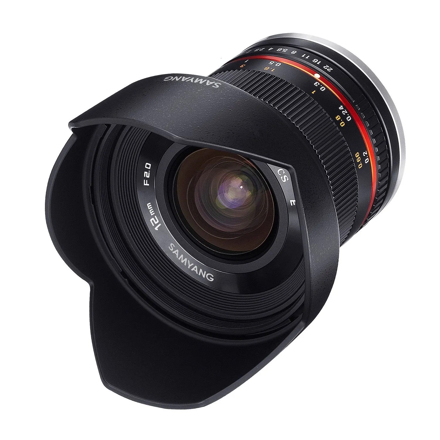 Samyang Weitwinkel Objektiv 12Mm F2.0 Aps-C Alpha 6600 6500 6400 6300 Schwarz
