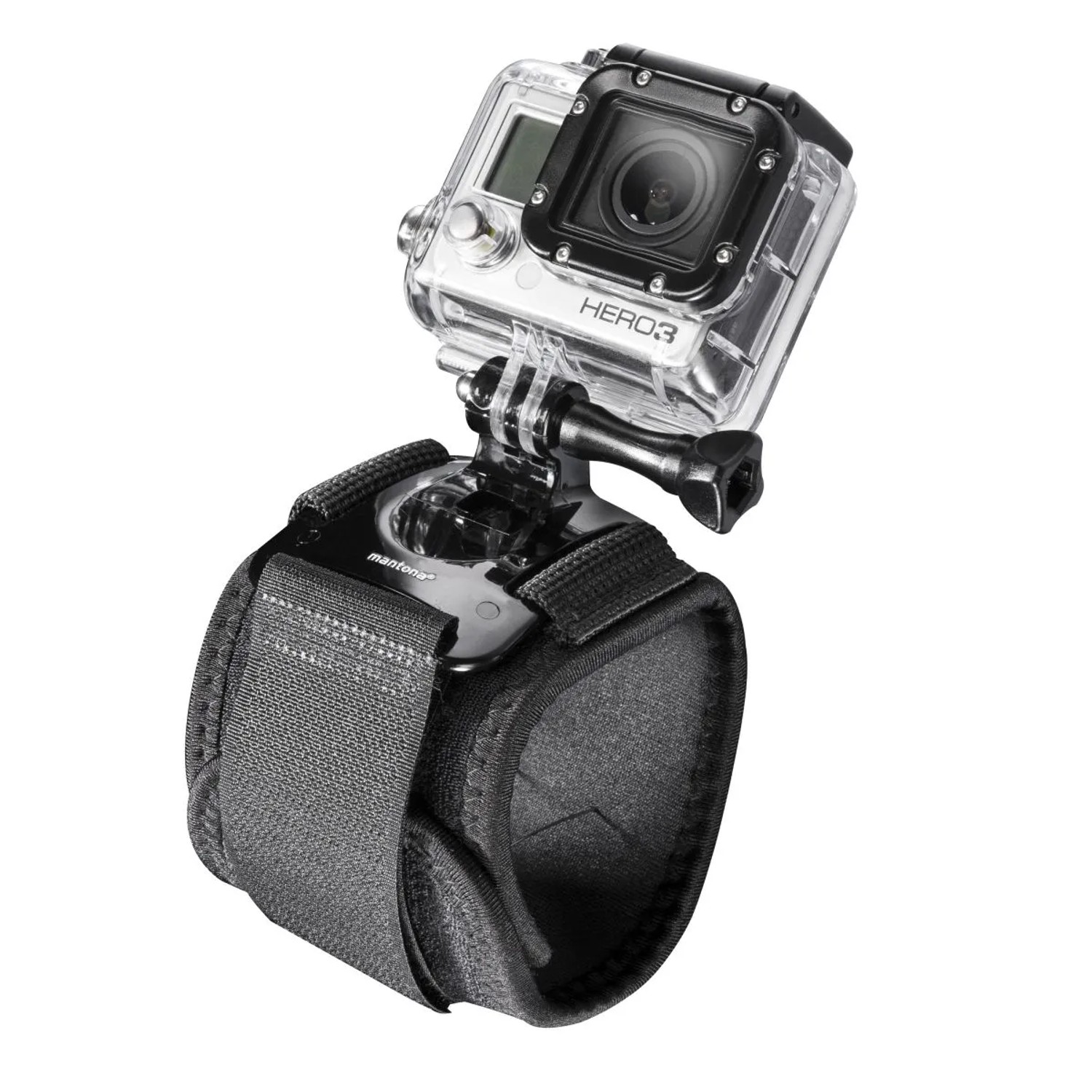 Mantona Armgurt Gepolstert 60X55X60Mm Nylon Für Gopro Hero Action Cam Foto Video