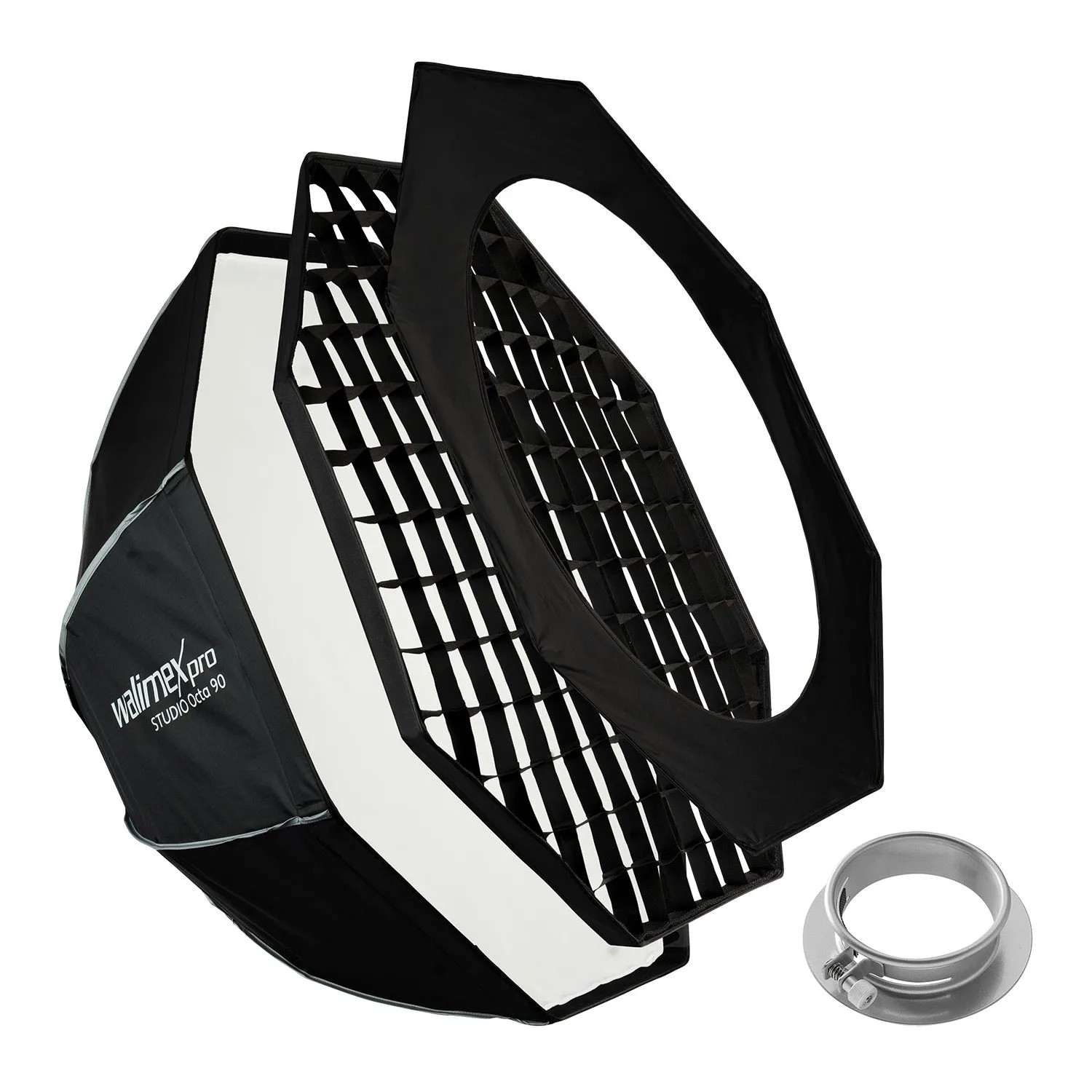 Walimex Pro Studio Softbox Octagon 90Cm 360° Einfacher Aufbau Bowens Profoto