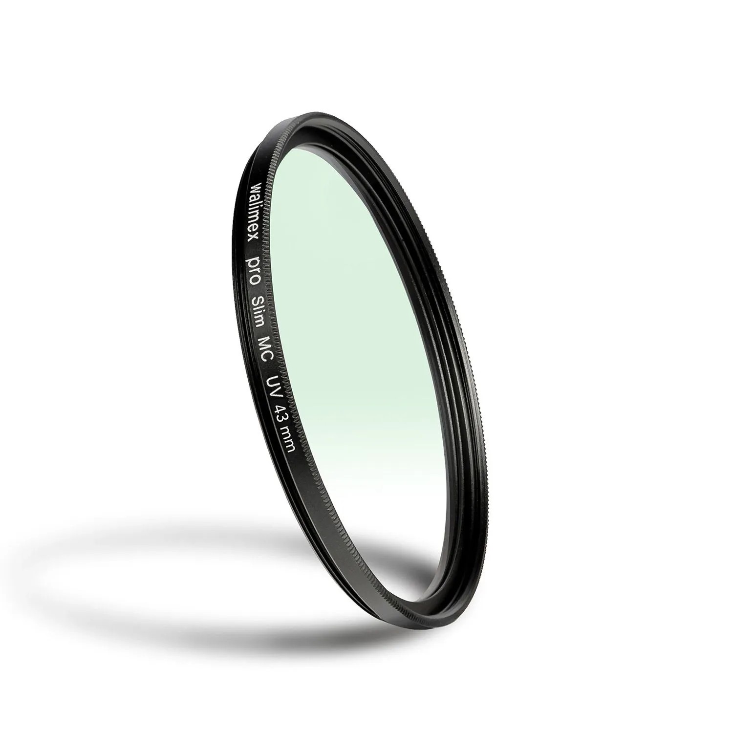 Walimex Pro Uv-Filter Slim Mc 43Mm Mehrschichtvergütung Metallfassung Schutz