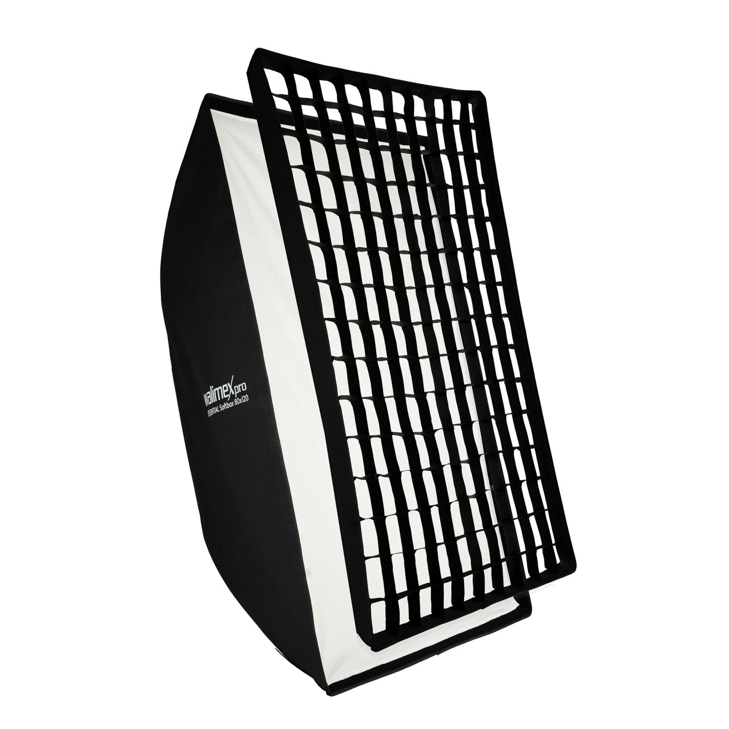 Walimex Pro Essential Striplight Softbox 80X120Cm Lichtformer 360° Grid Bowens