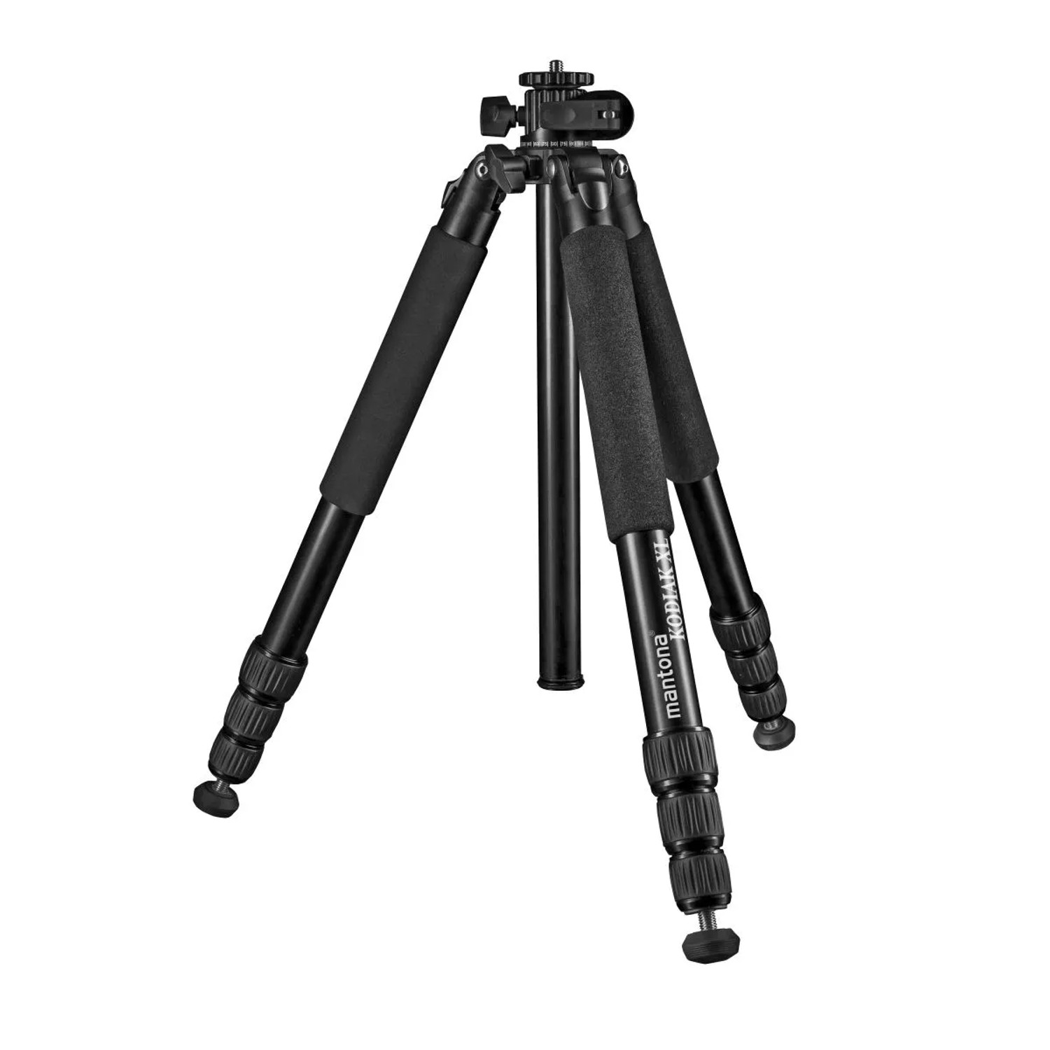 Mantona Kodiak Xl Aluminium Fotostativ Dreibeinstativ Bis 18Kg 180Cm Tripod