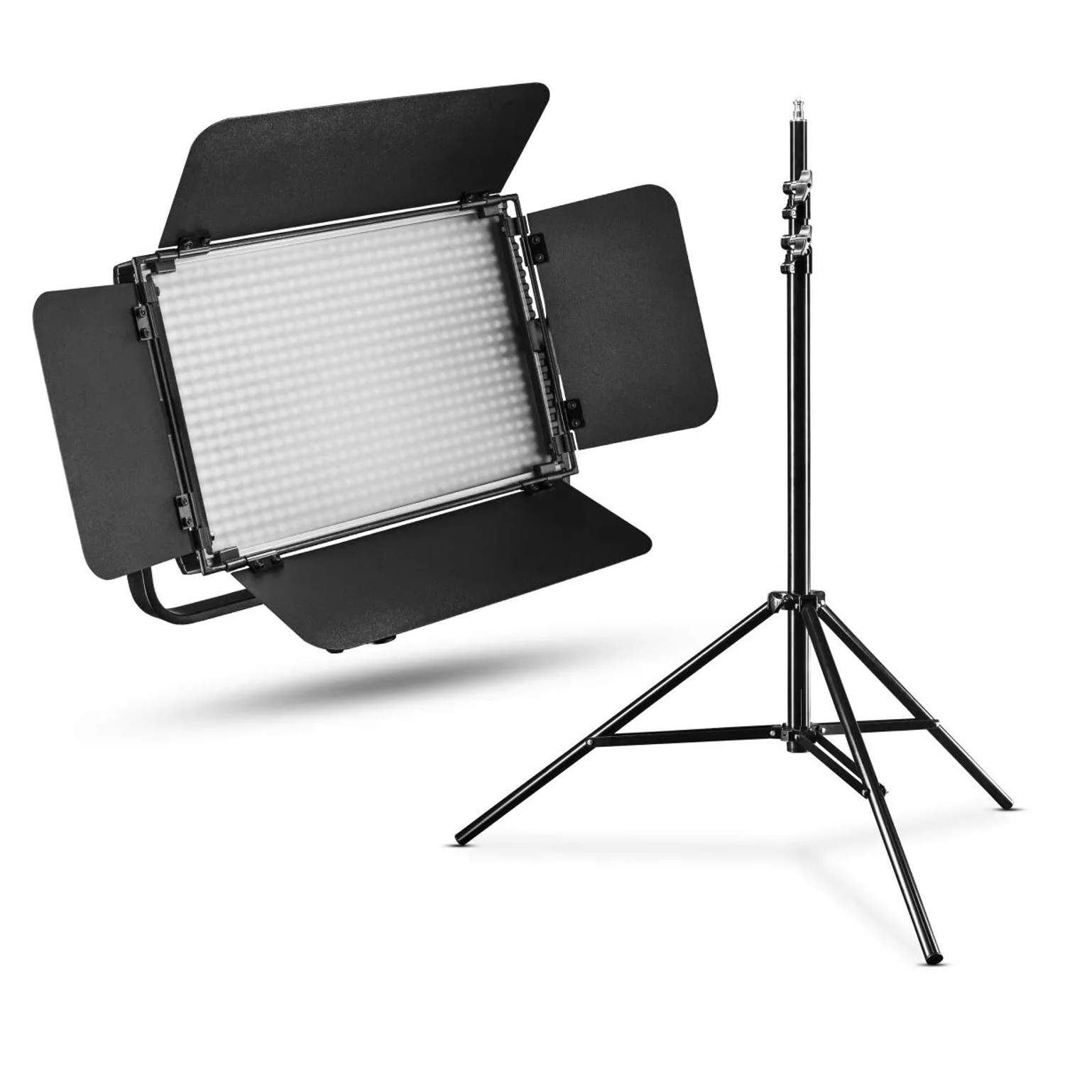 Walimex Pro Led Niova 600 Plus Daylight Lampenstativ Flächenleuchte Videoleuchte