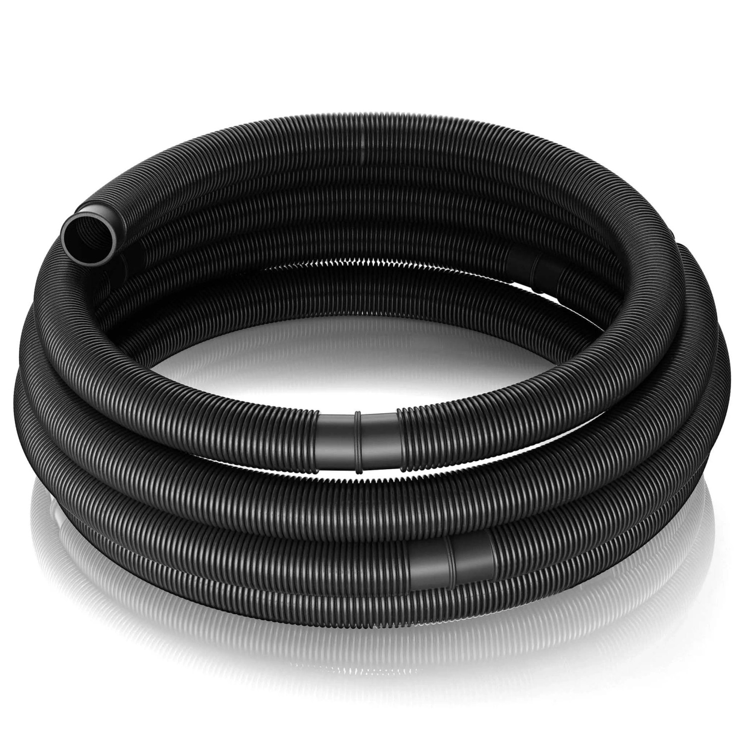 Wiltec Poolschlauch 9 M ⌀38 Mm Solarschlauch Mit Muffe Schwimmbadschlauch